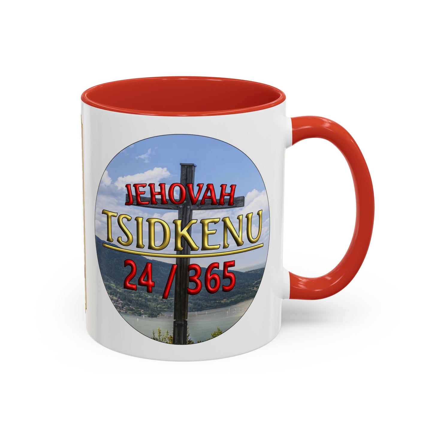 Jehovah Tsidkenu - Accent Coffee Mug, 11oz