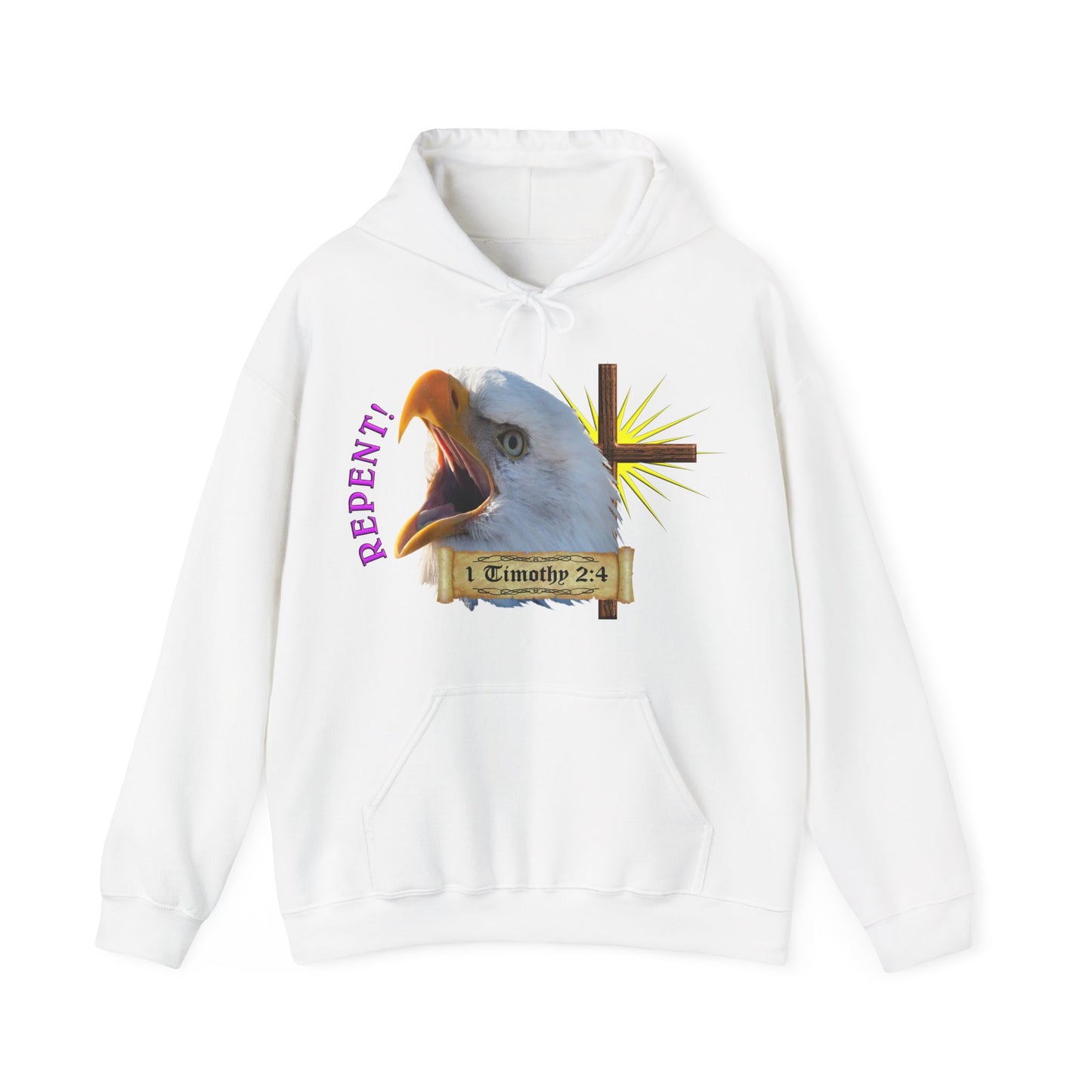 Repent - Eagle Hooded Sweatshirt