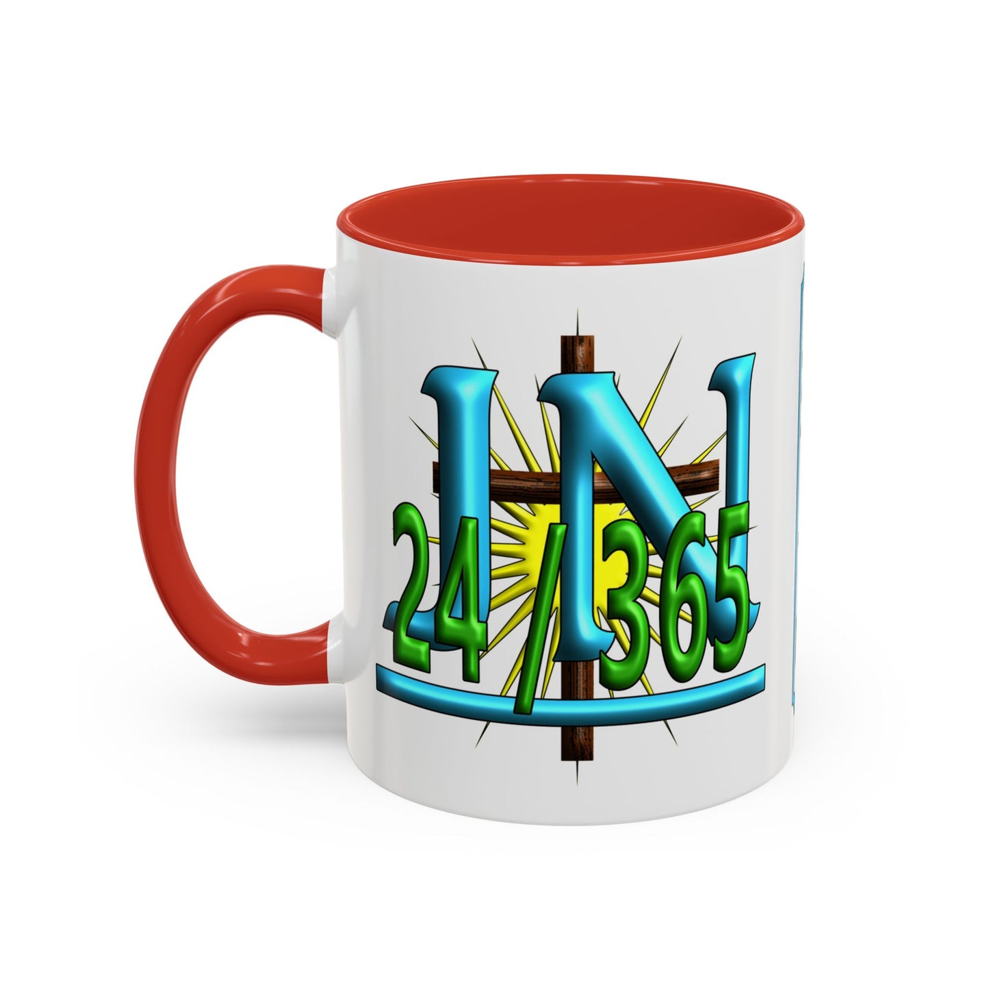 Jehovah Nissi - Accent Coffee Mug, 11oz