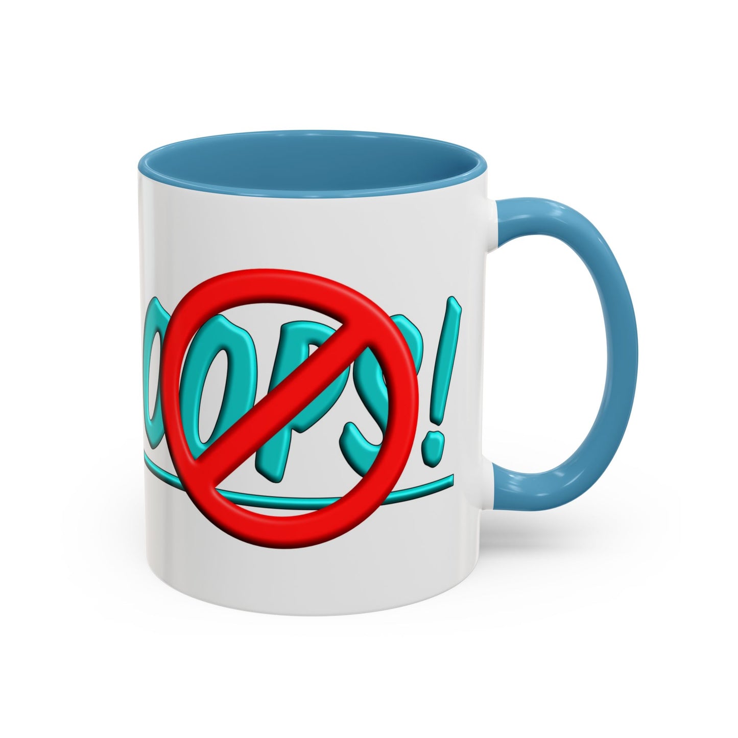 GNS - Oops - Accent Coffee Mug, 11oz