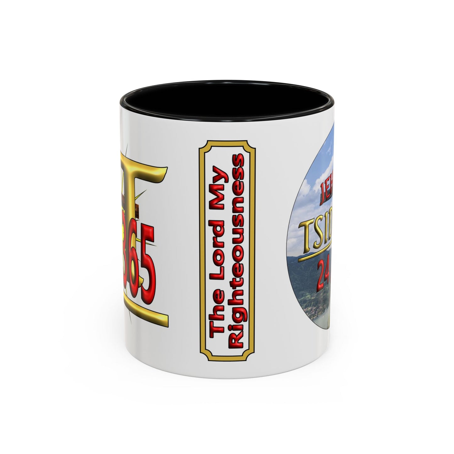 Jehovah Tsidkenu - Accent Coffee Mug, 11oz