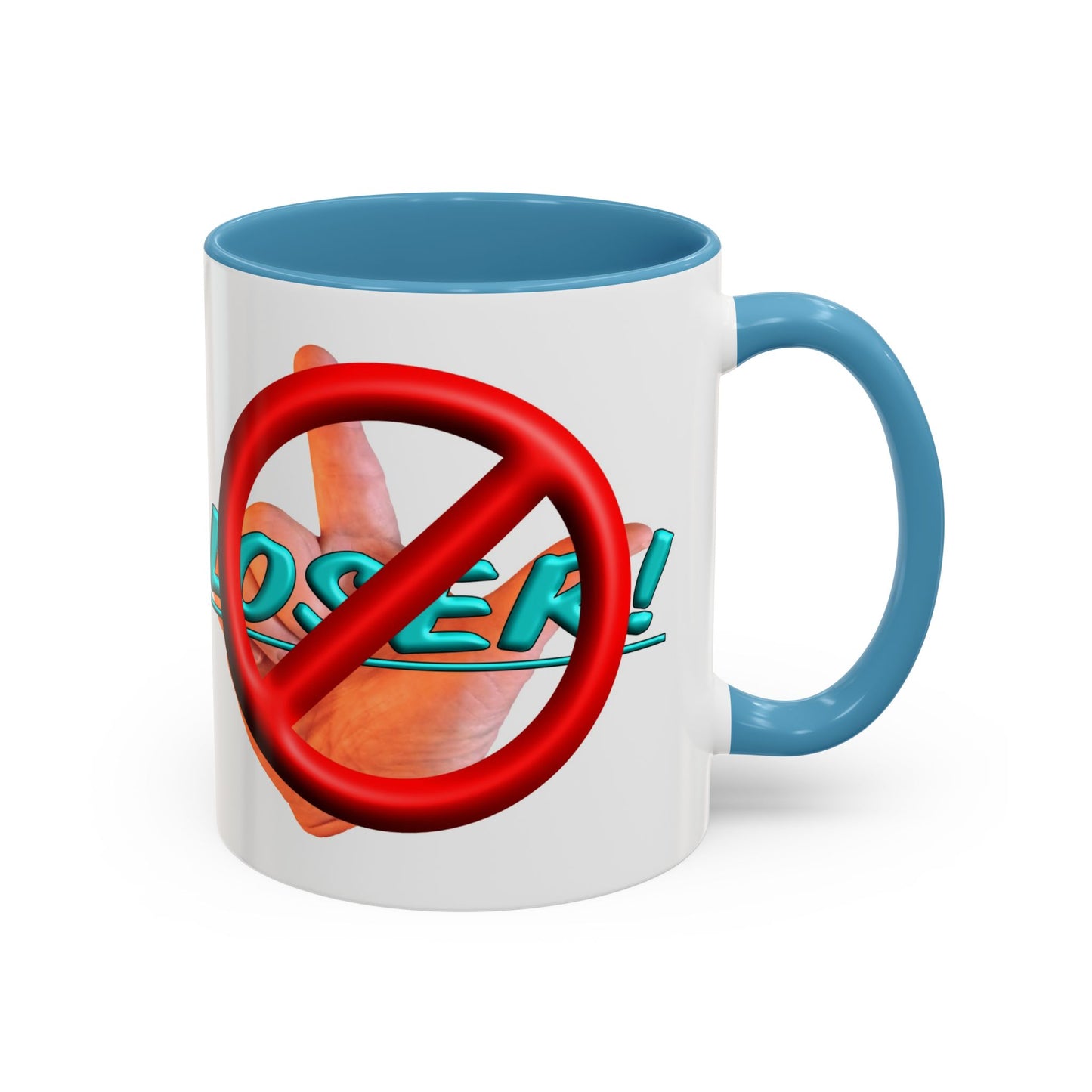 GNS - Loser! - Accent Coffee Mug, 11oz