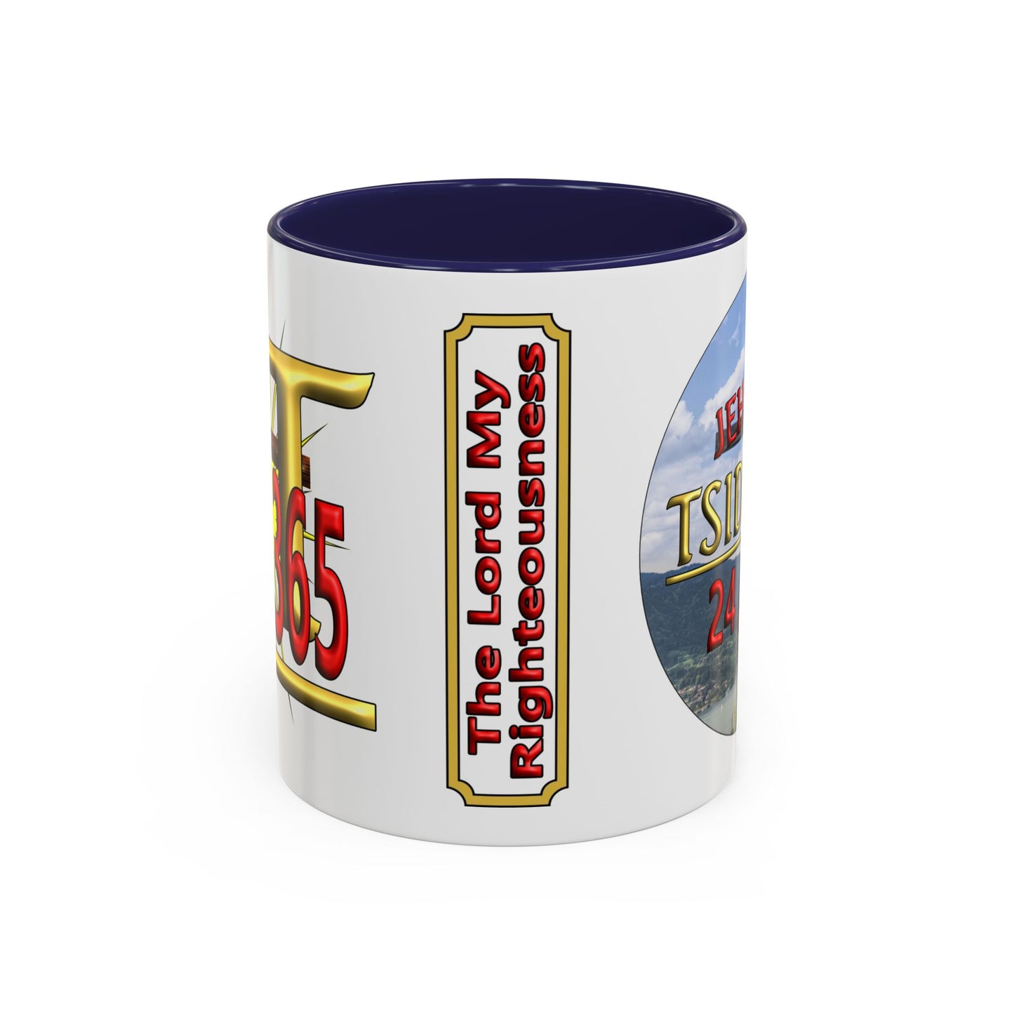 Jehovah Tsidkenu - Accent Coffee Mug, 11oz