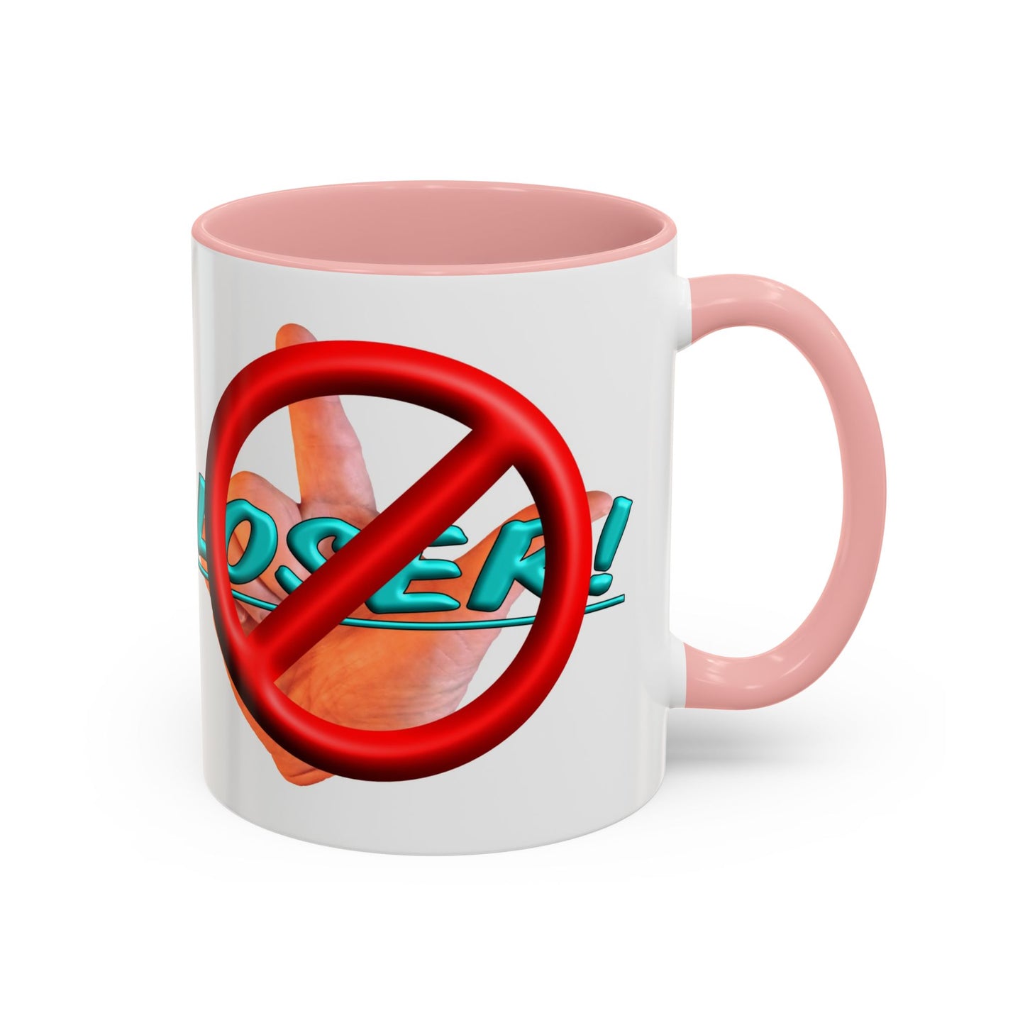 GNS - Loser! - Accent Coffee Mug, 11oz