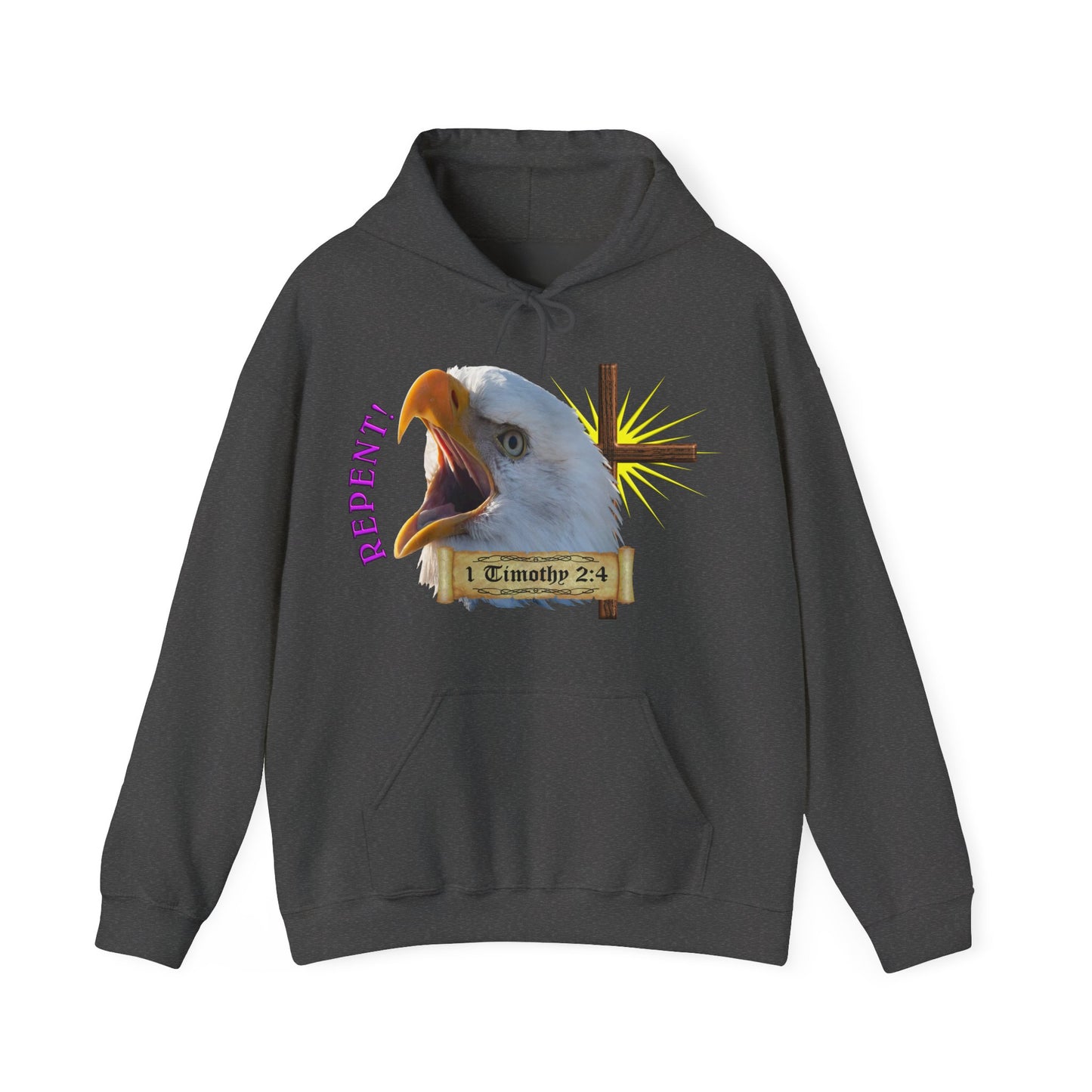 Repent - Eagle Hooded Sweatshirt