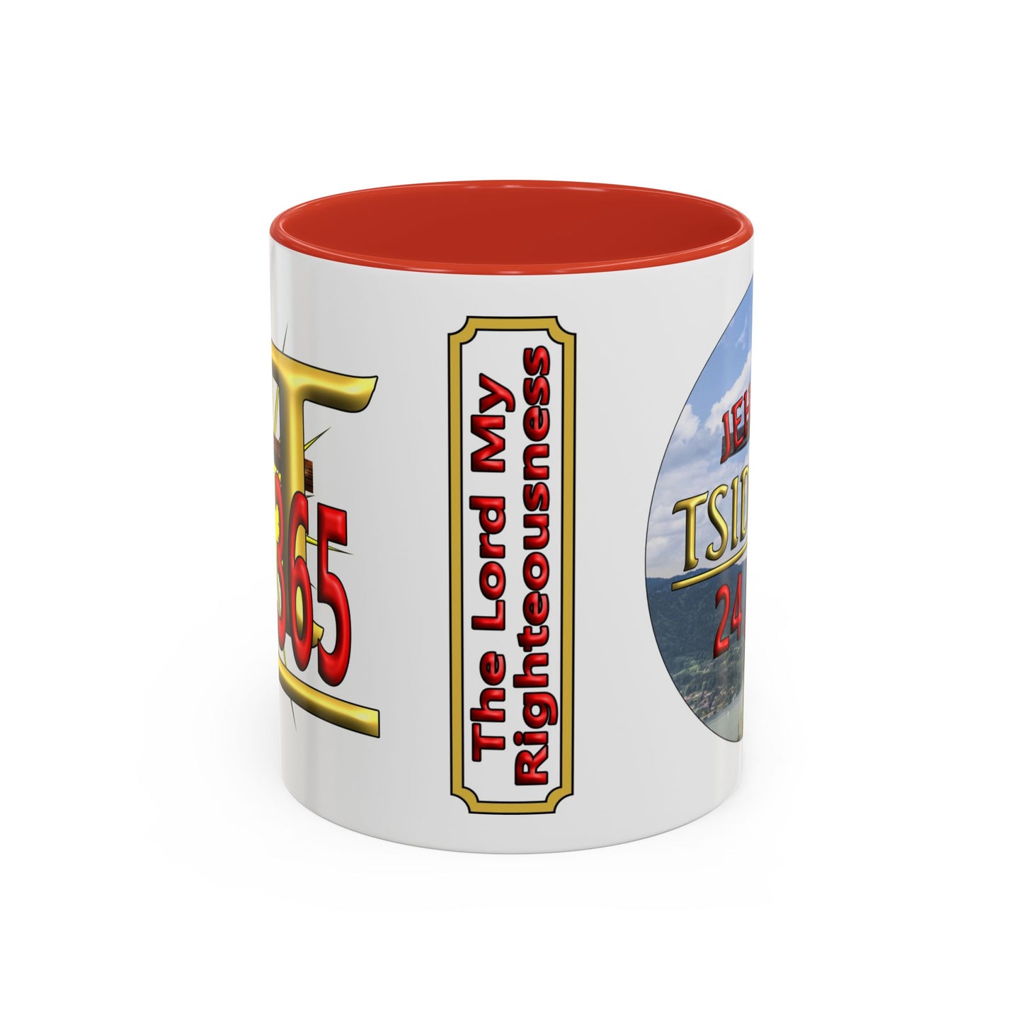 Jehovah Tsidkenu - Accent Coffee Mug, 11oz