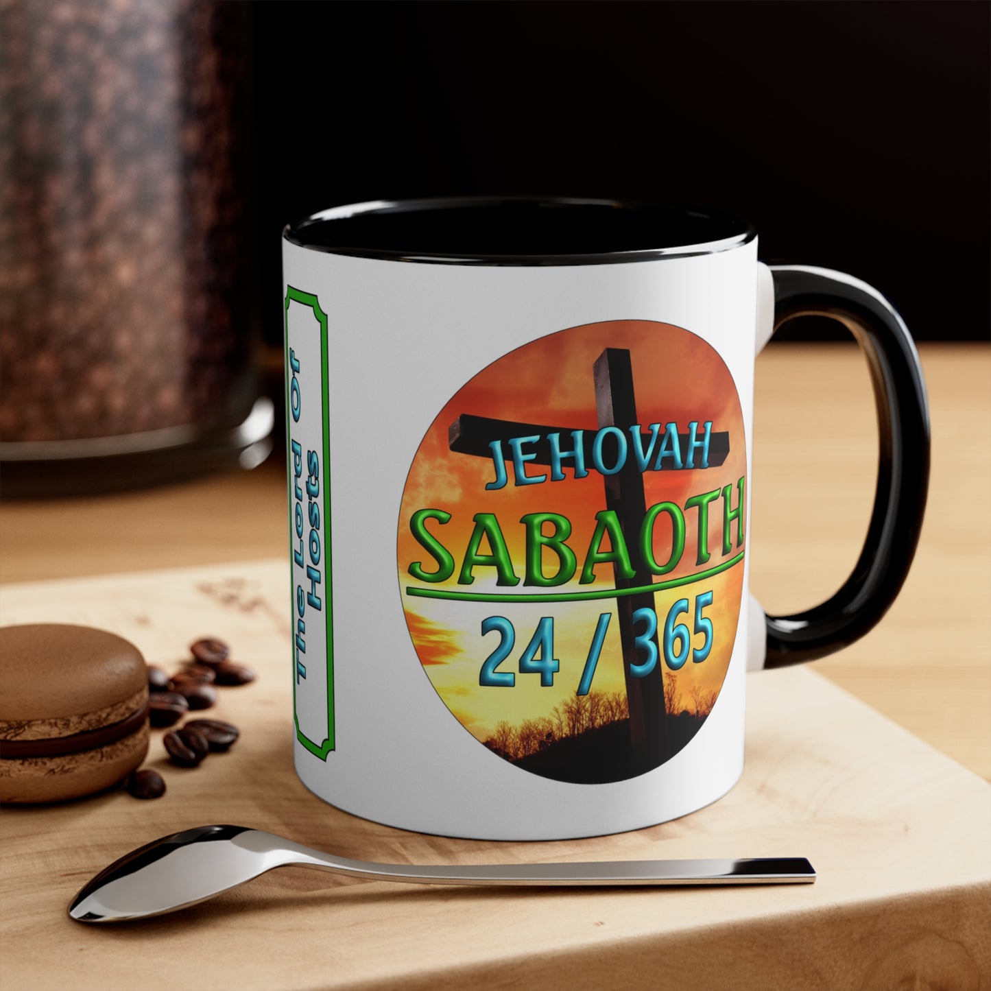 Jehovah Sabaoth - Accent Coffee Mug, 11oz