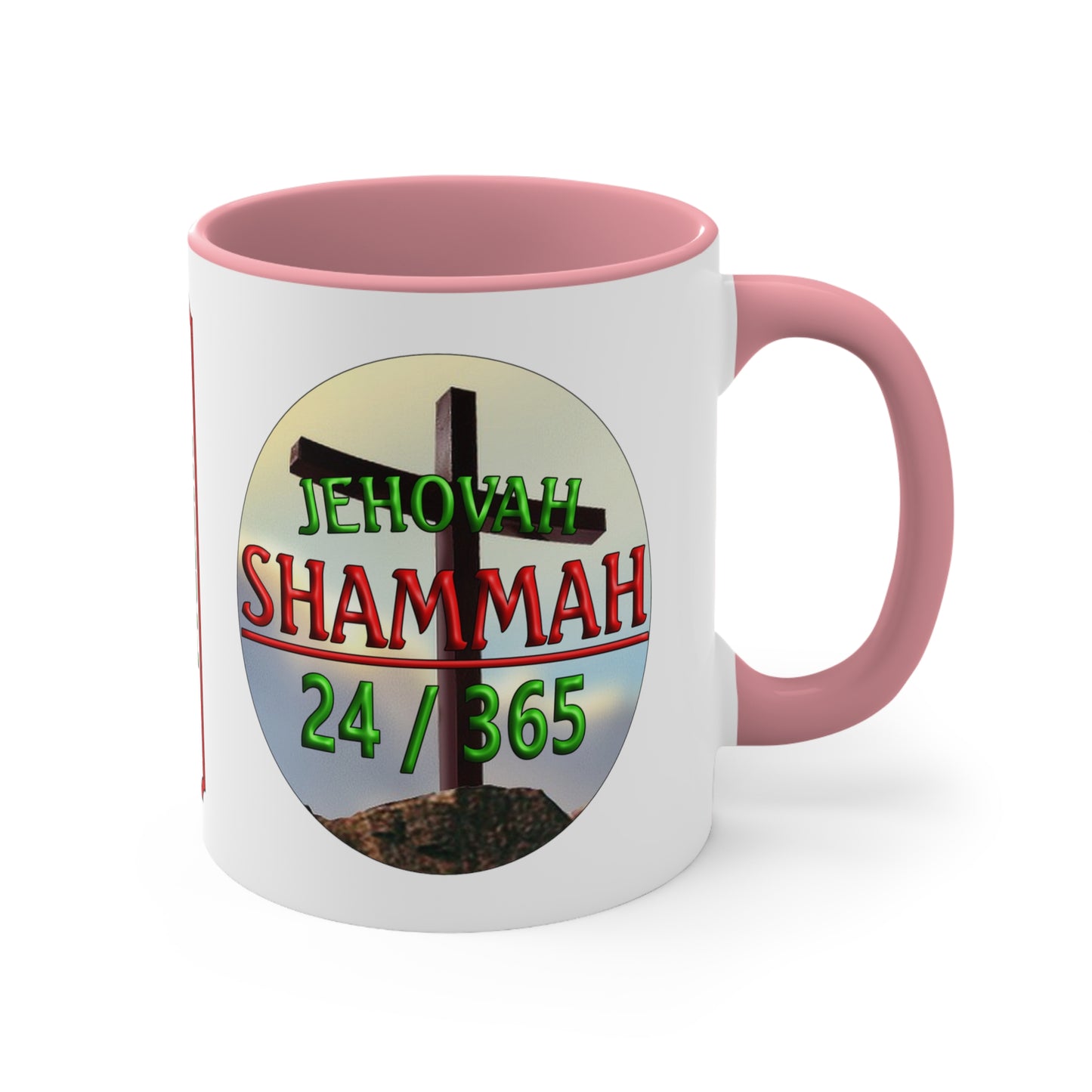 Jehovah Shammah - Accent Coffee Mug, 11oz