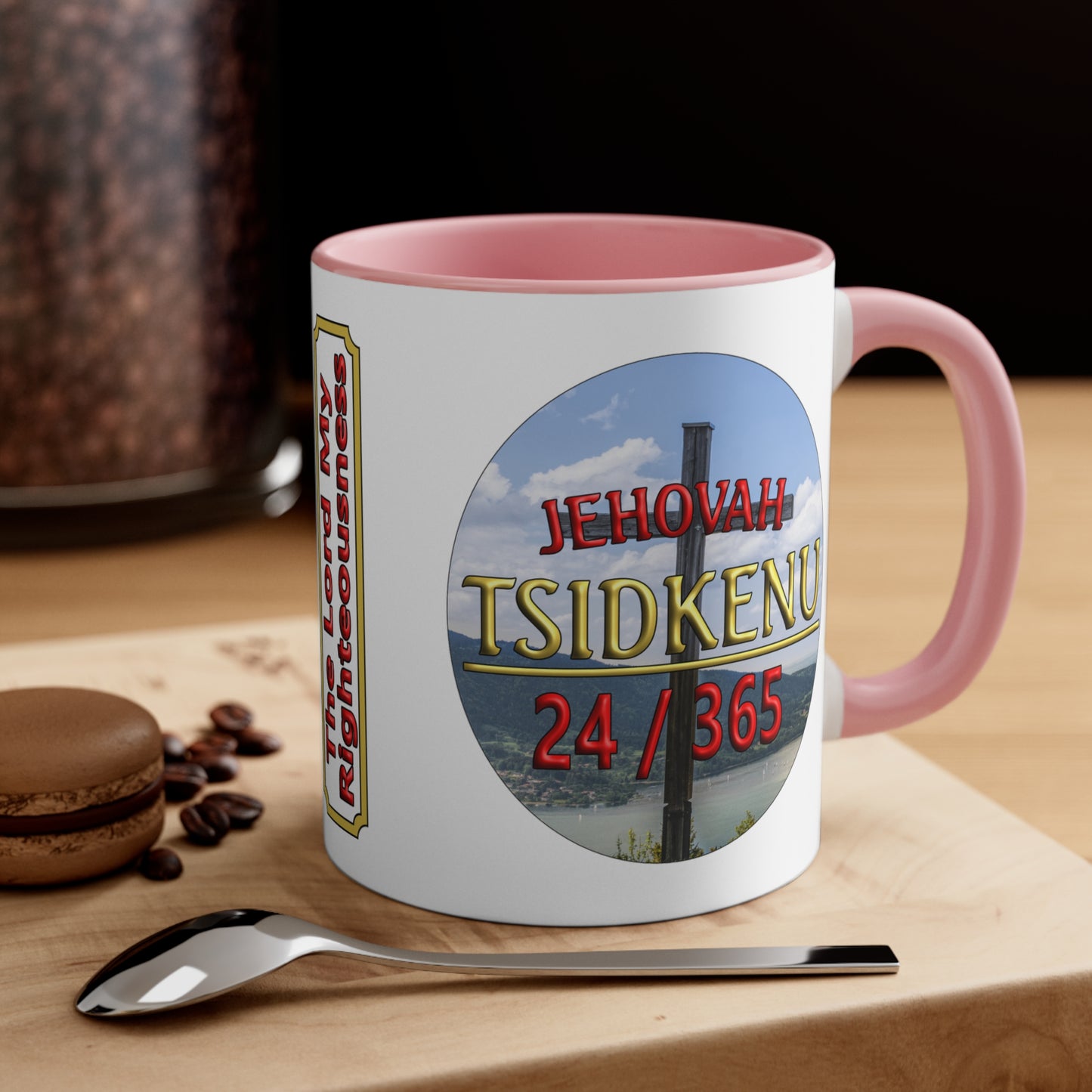 Jehovah Tsidkenu - Accent Coffee Mug, 11oz