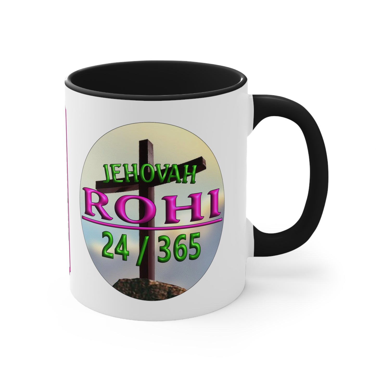 Jehovah Rohi - Accent Coffee Mug, 11oz