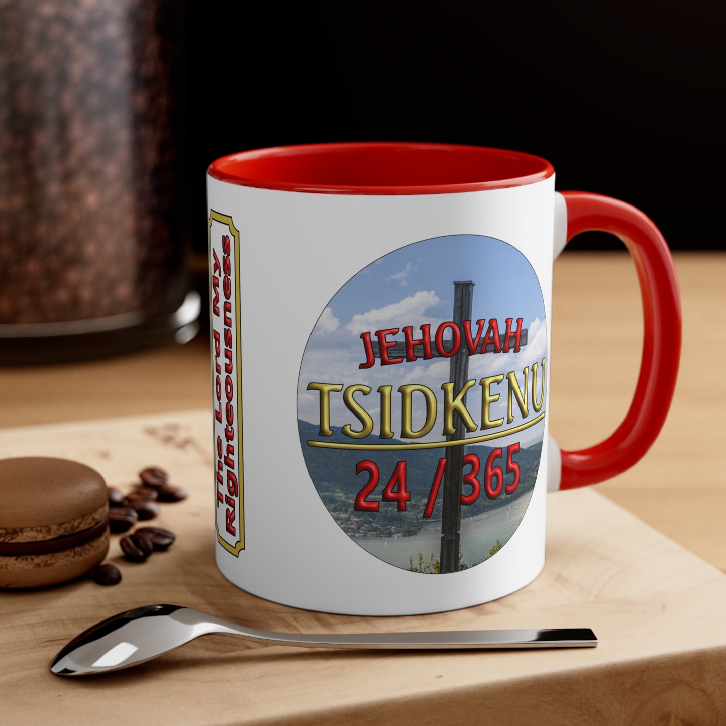 Jehovah Tsidkenu - Accent Coffee Mug, 11oz