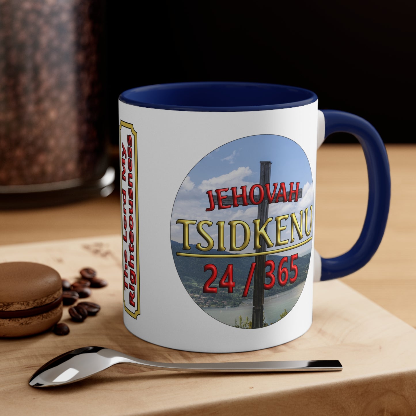 Jehovah Tsidkenu - Accent Coffee Mug, 11oz