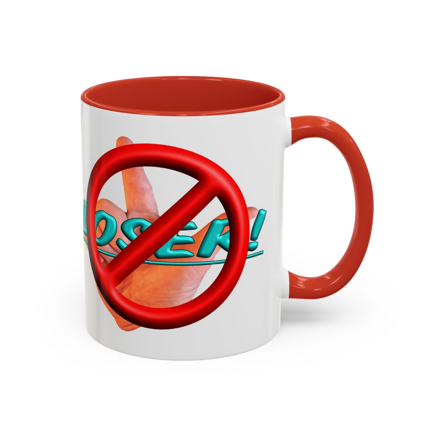 GNS - Loser! - Accent Coffee Mug, 11oz