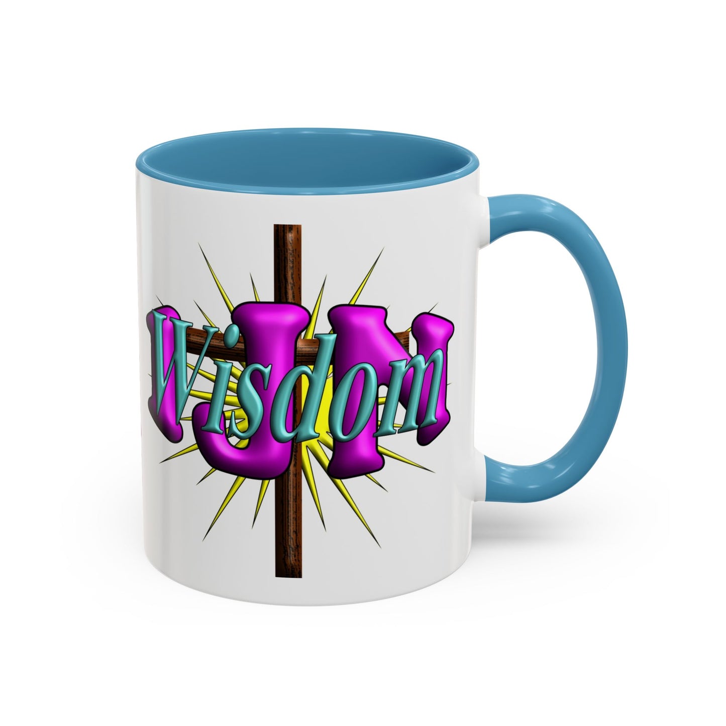 In Jesus Name - Wisdom - Accent Coffee Mug, 11oz