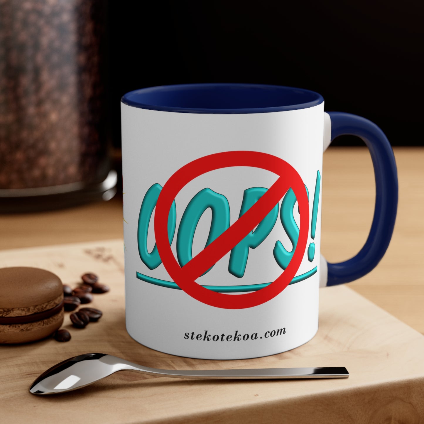 GNS - Oops - Accent Coffee Mug, 11oz