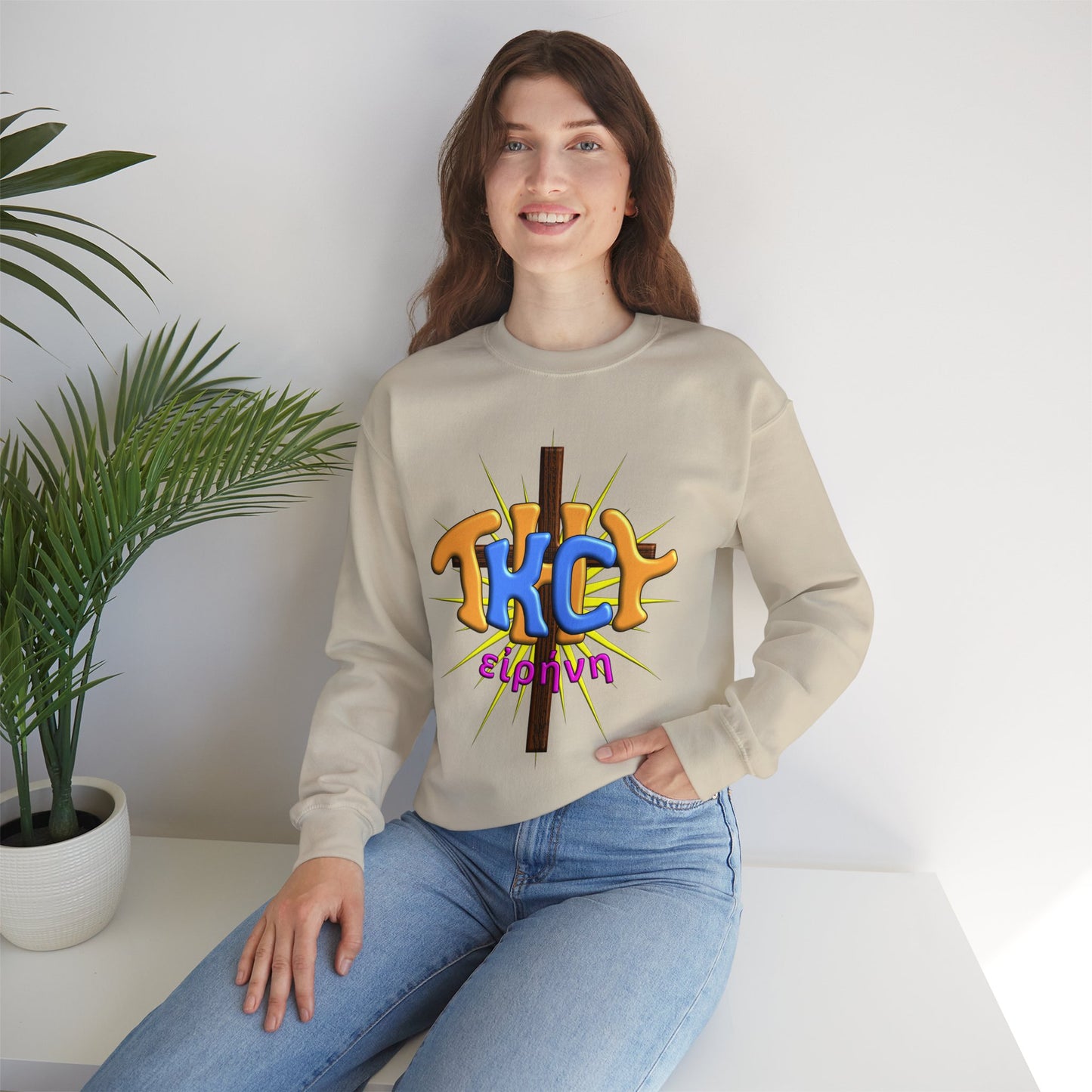 ThyKC - Peace - Crewneck Sweatshirt