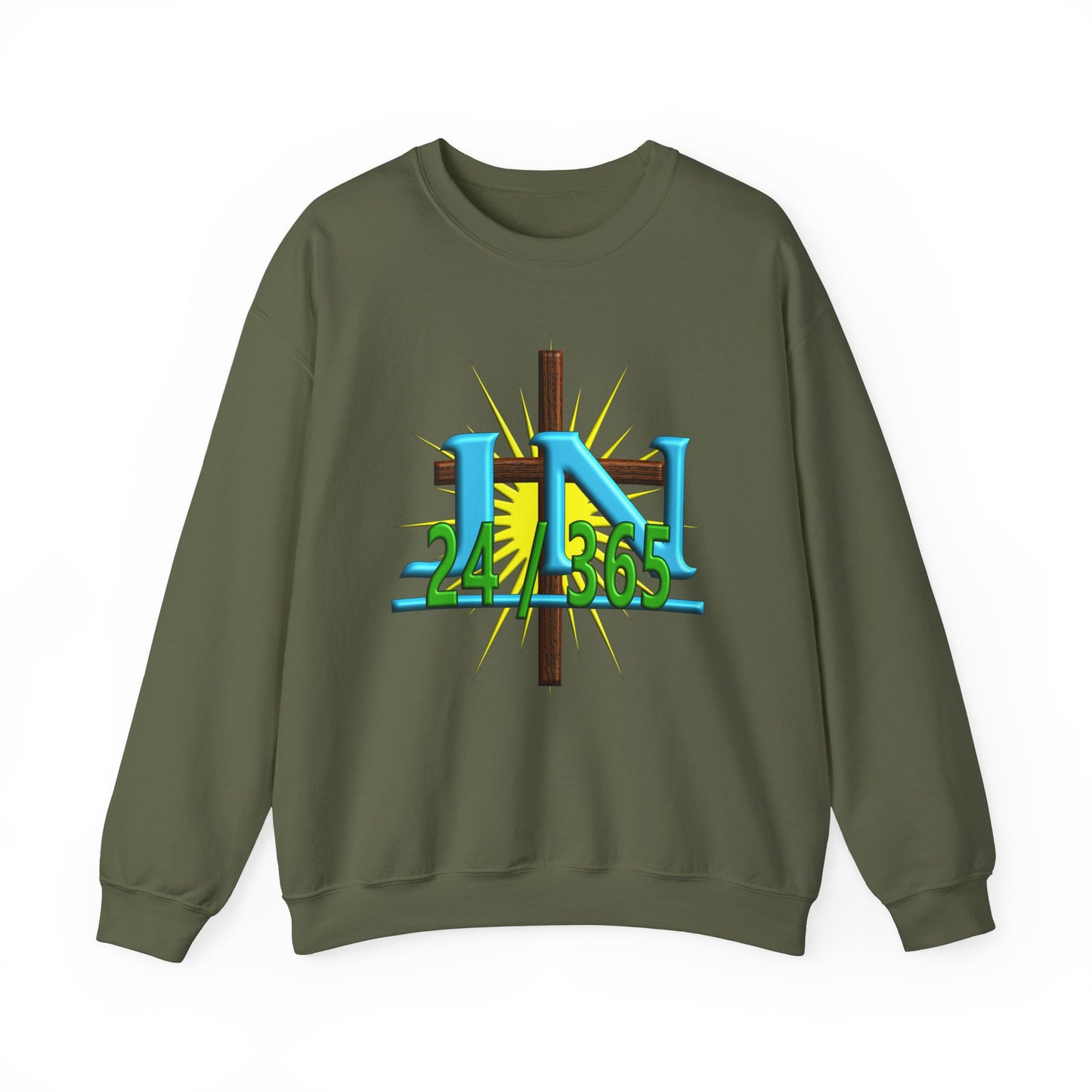 Jehovah Nissi - Crewneck Sweatshirt