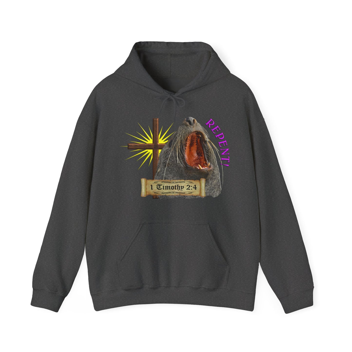 Repent - Seal Hooded Sweatshirt