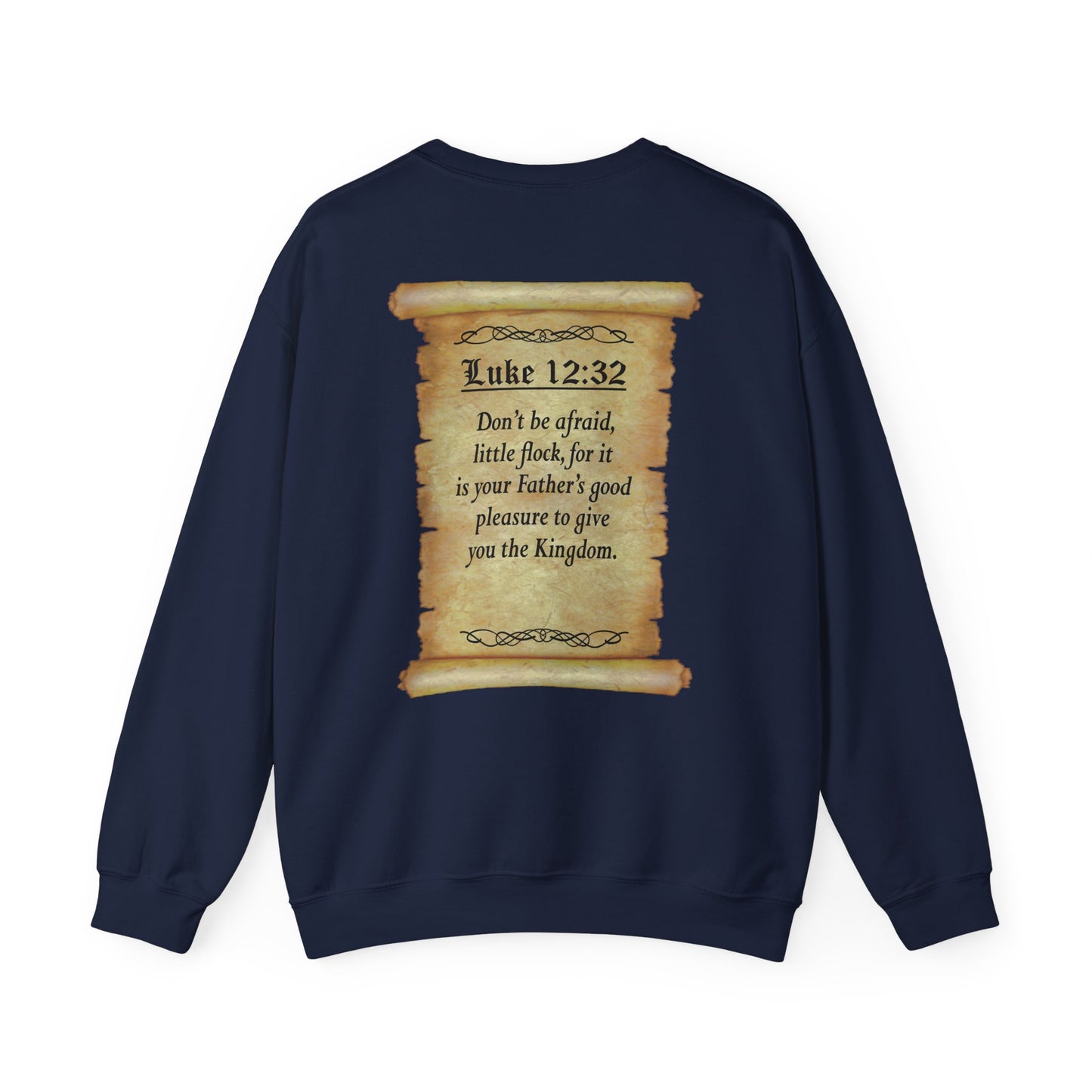 Verses - Luke 12:32 - Crewneck Sweatshirt