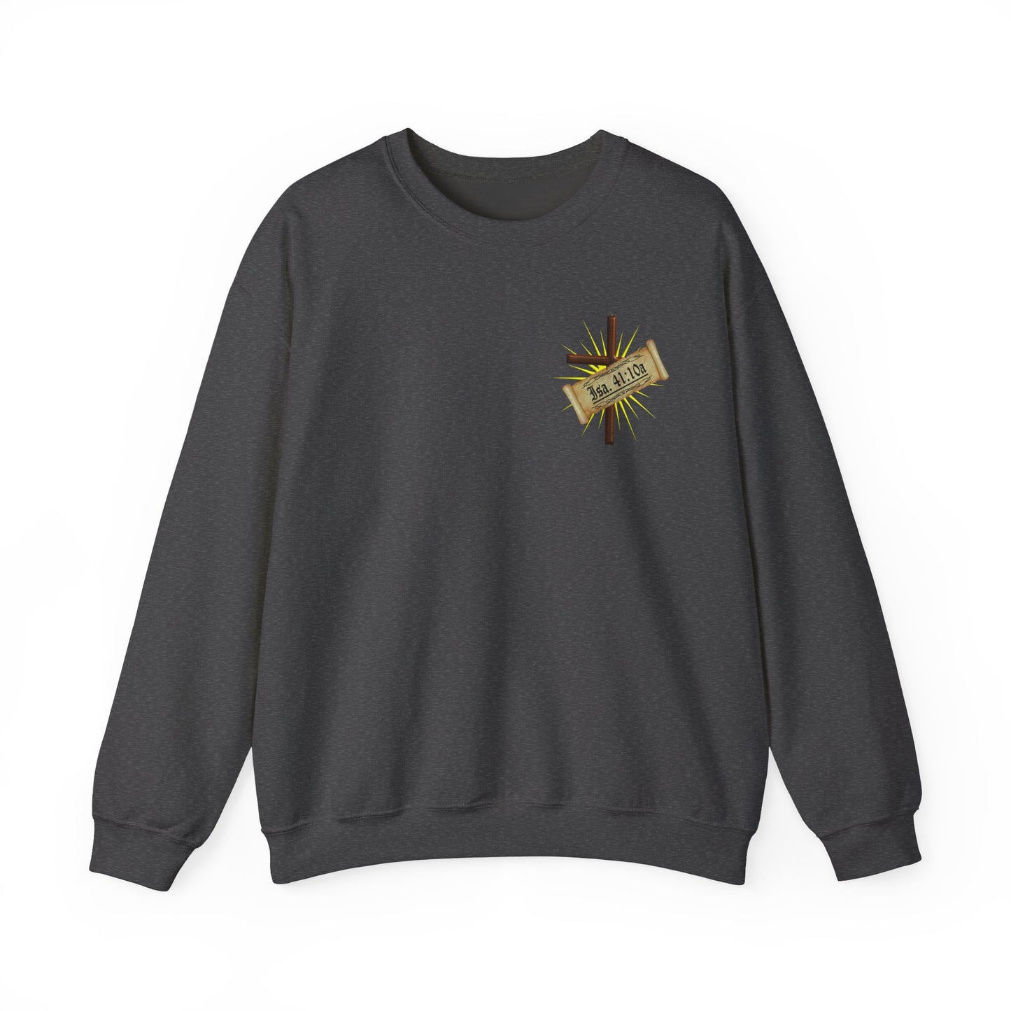 Verses - Isa 41:10a - Crewneck Sweatshirt