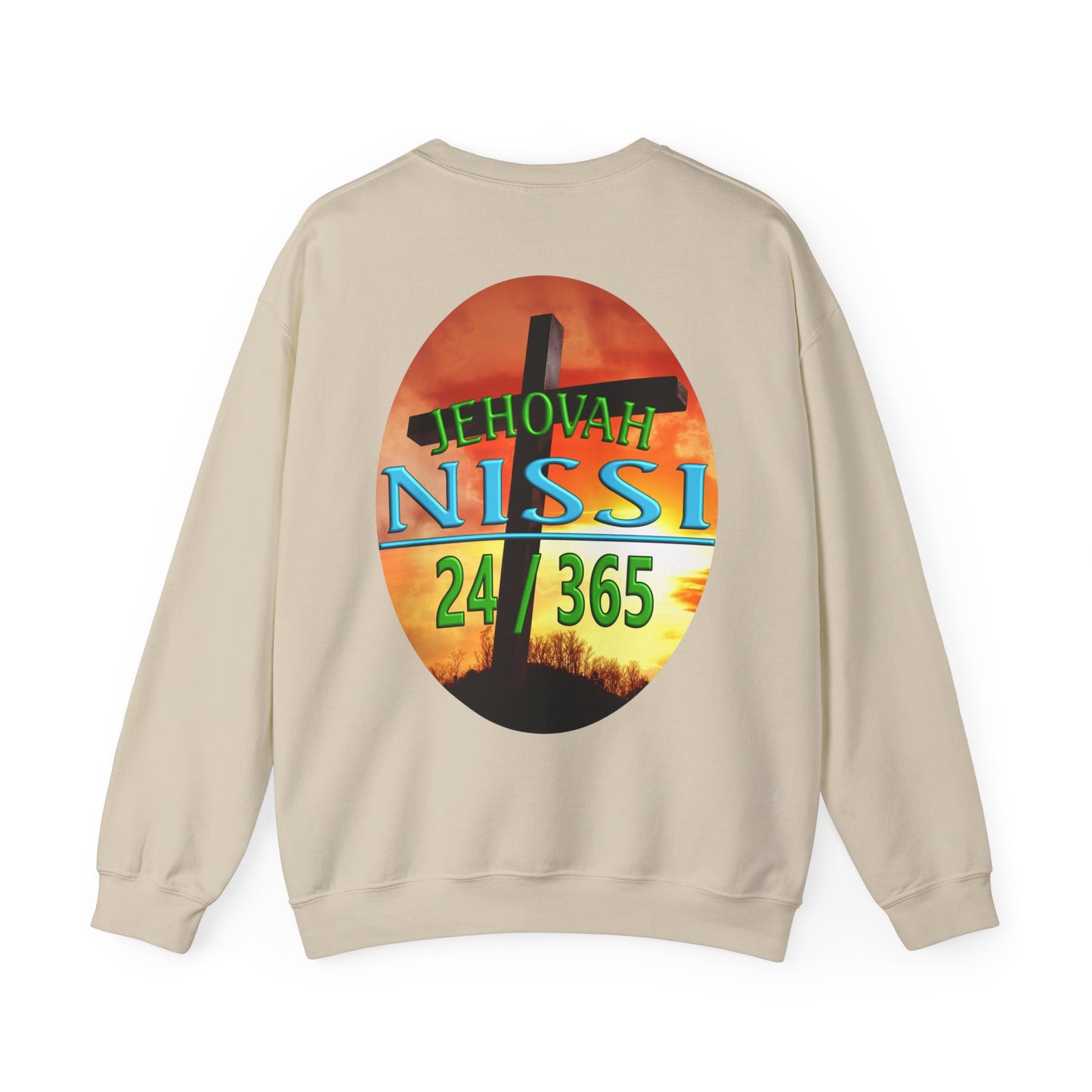 Jehovah Nissi - Crewneck Sweatshirt