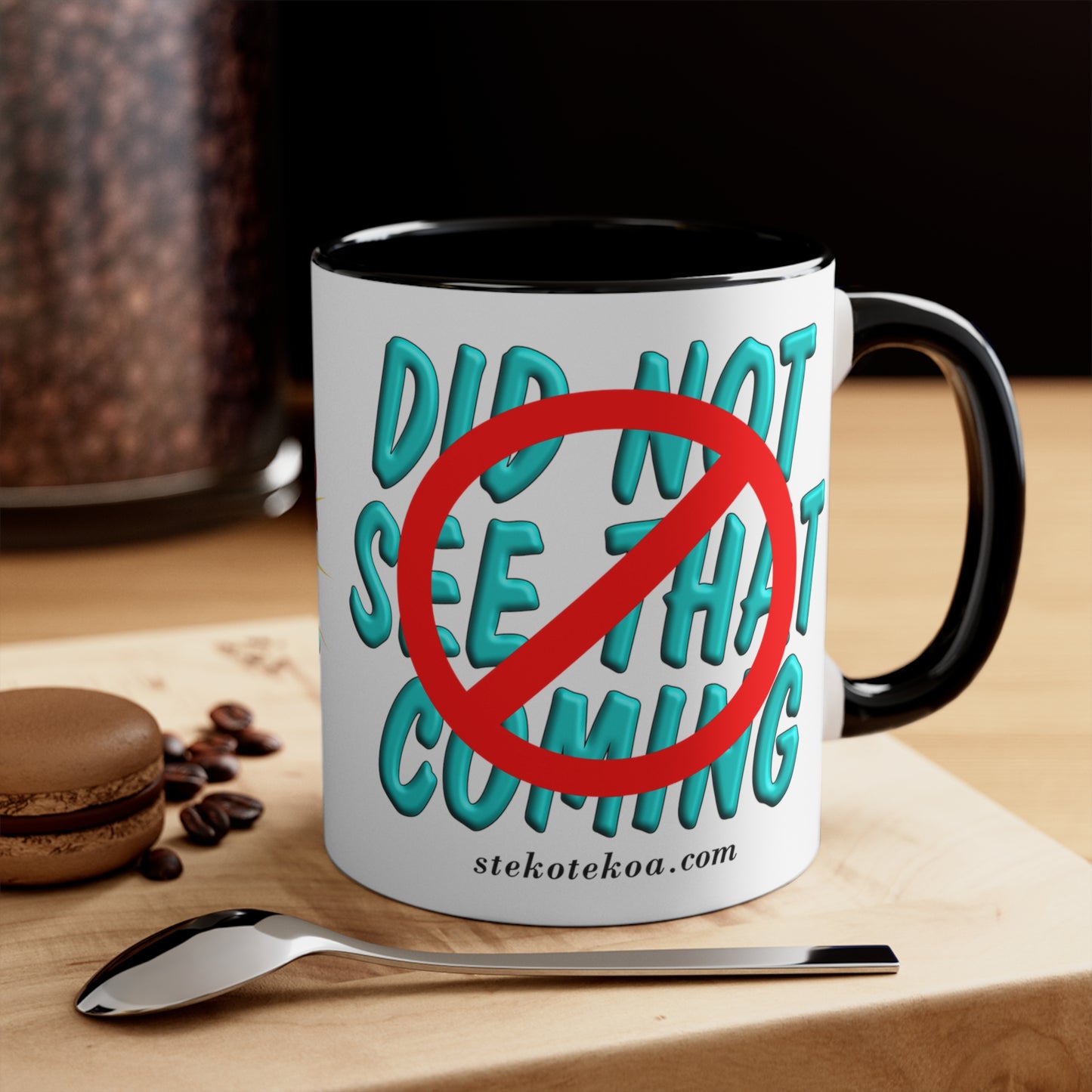 GNS - Did Not See That Coming - Accent Coffee Mug, 11oz