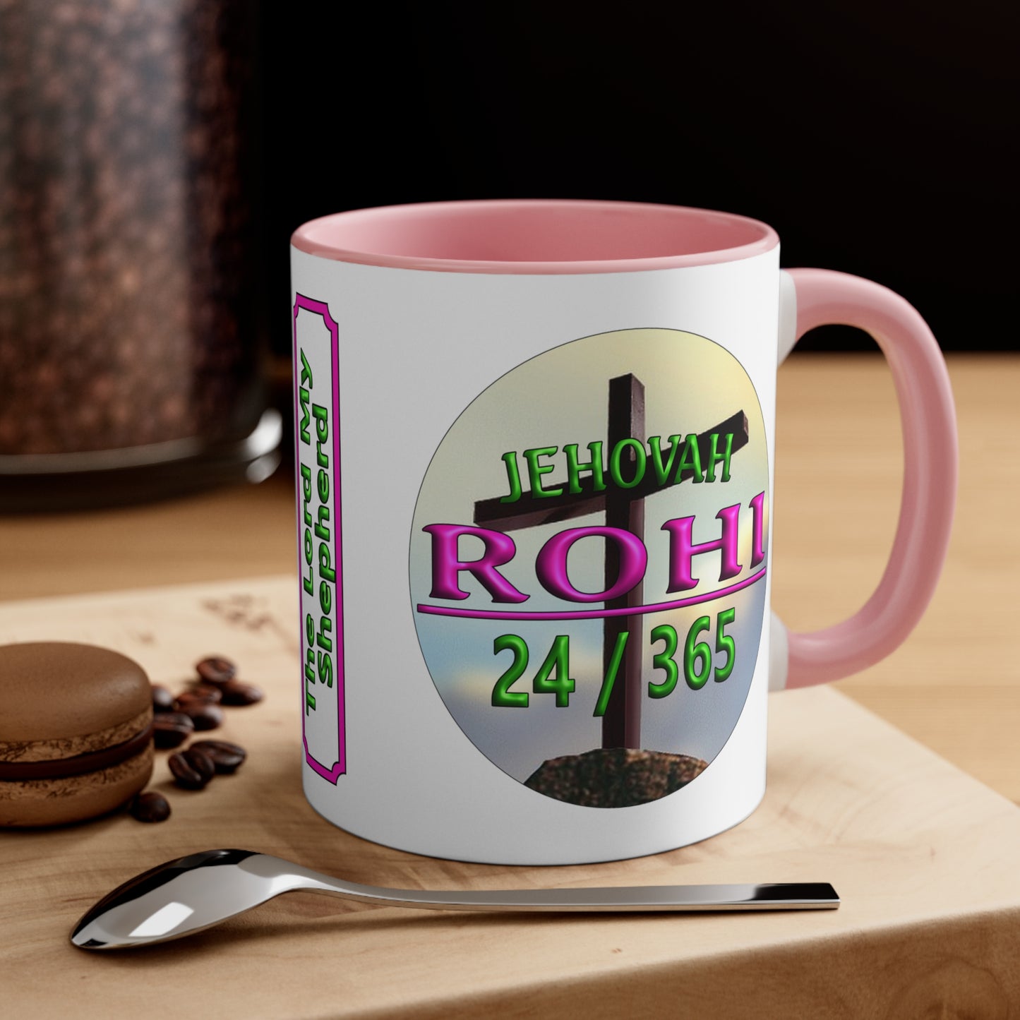 Jehovah Rohi - Accent Coffee Mug, 11oz