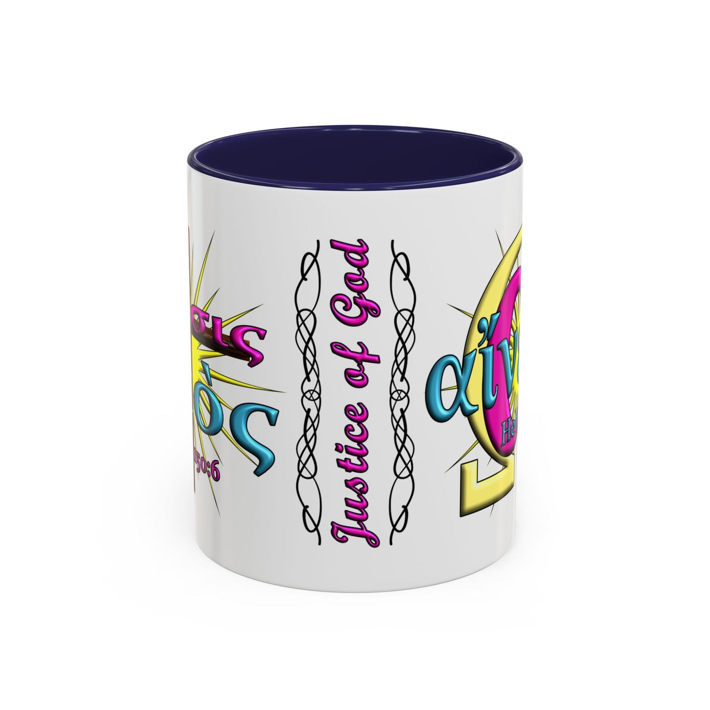 Praise - Justice - Accent Coffee Mug, 11oz