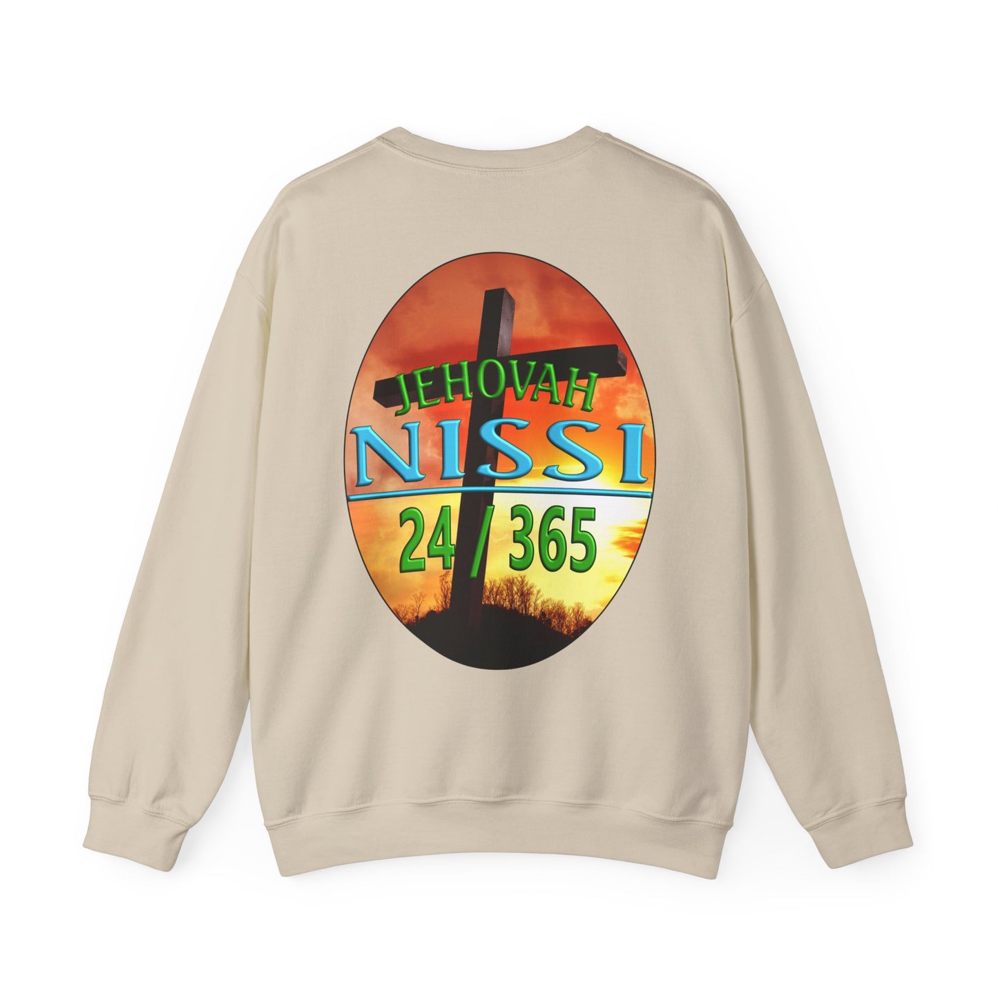 Jehovah Nissi - Crewneck Sweatshirt