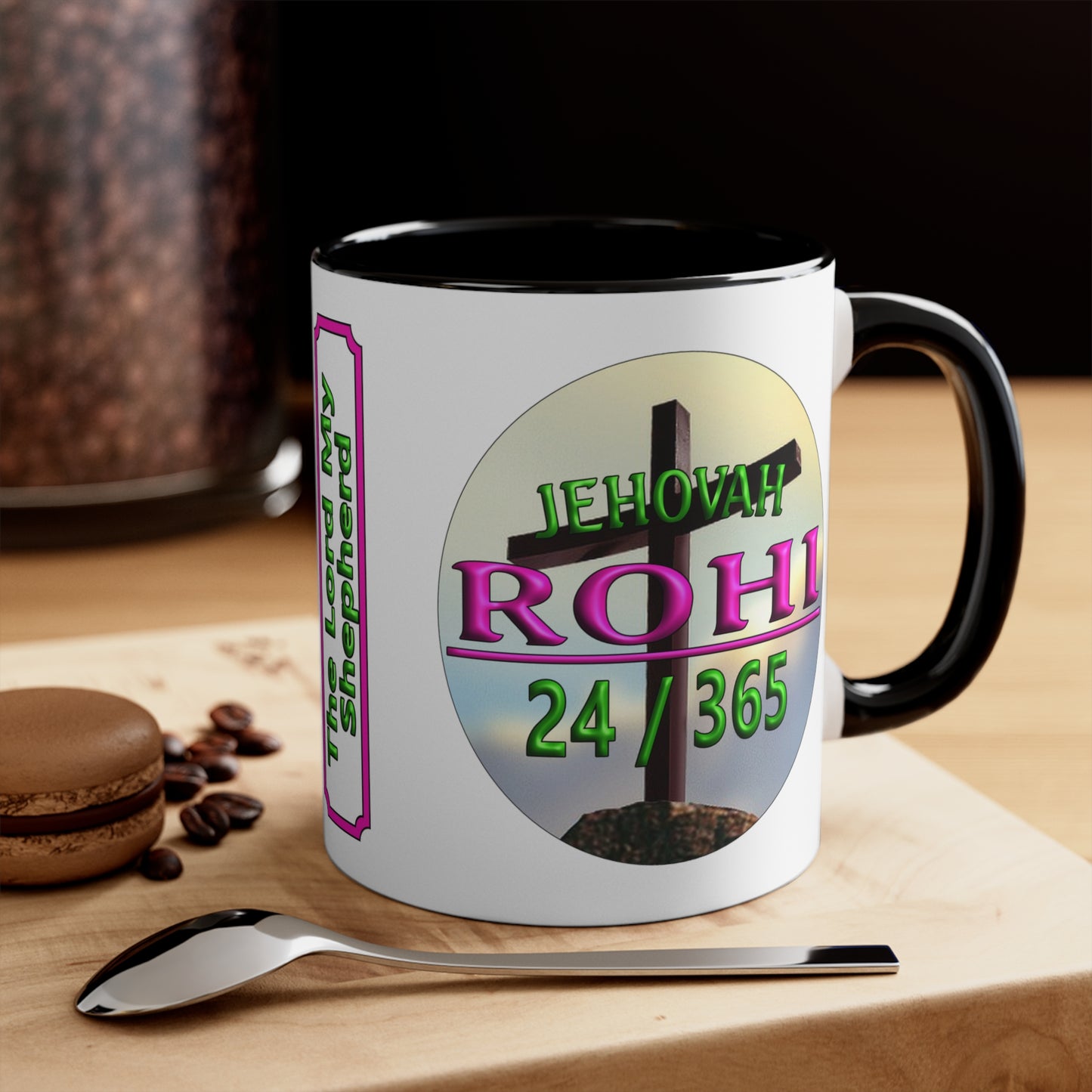 Jehovah Rohi - Accent Coffee Mug, 11oz