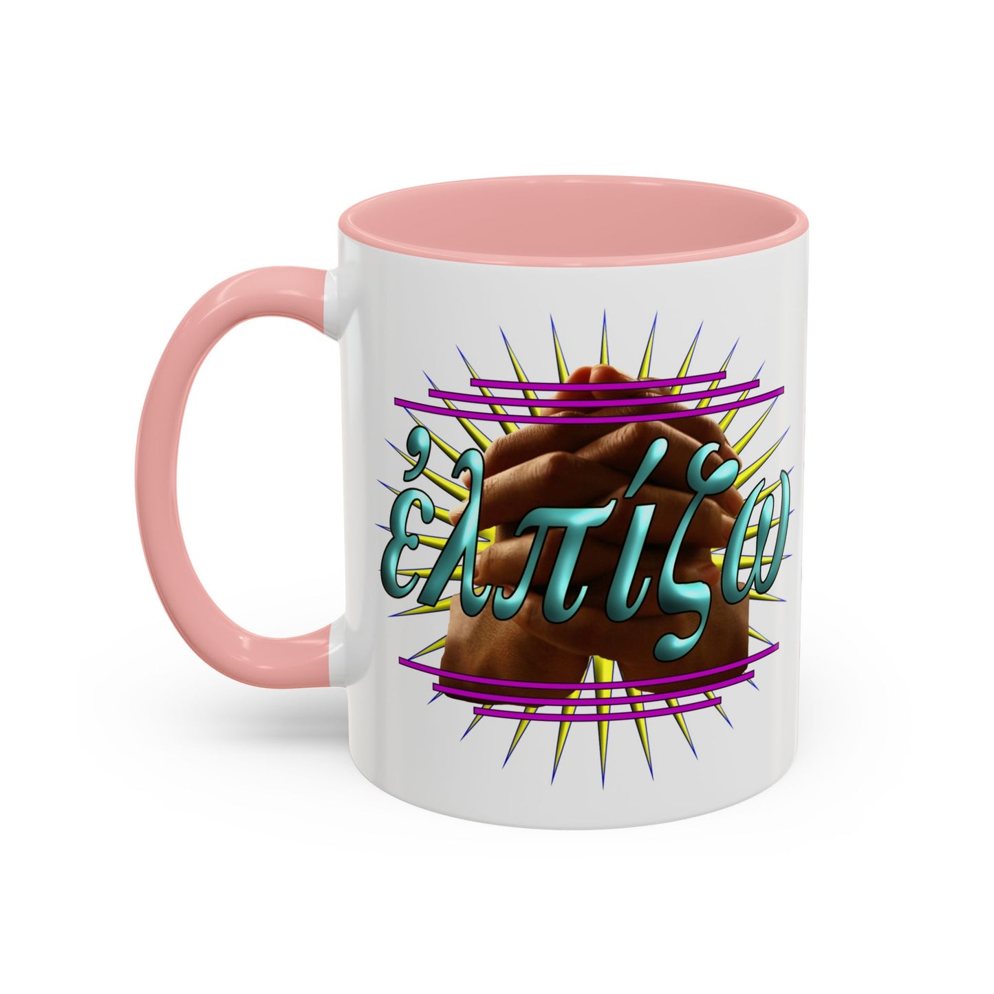 In Jesus Name - Hope - Accent Coffee Mug, 11oz