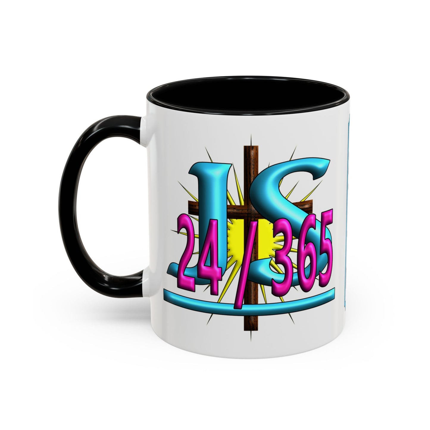 Jehovah Shalom - Accent Coffee Mug, 11oz