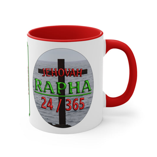 Jehovah Rapha - Accent Coffee Mug, 11oz