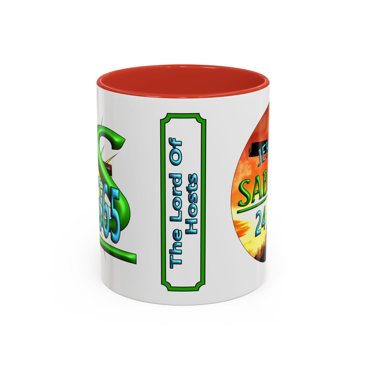 Jehovah Sabaoth - Accent Coffee Mug, 11oz