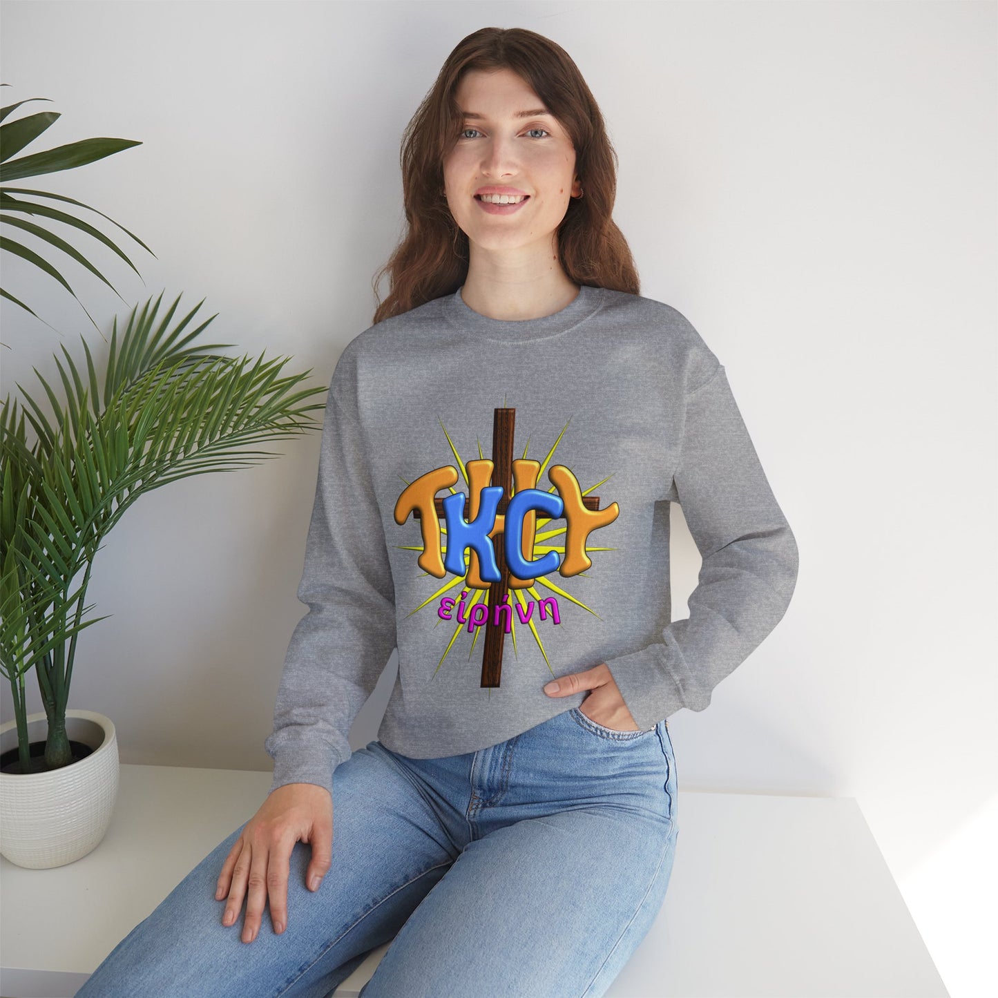 ThyKC - Peace - Crewneck Sweatshirt