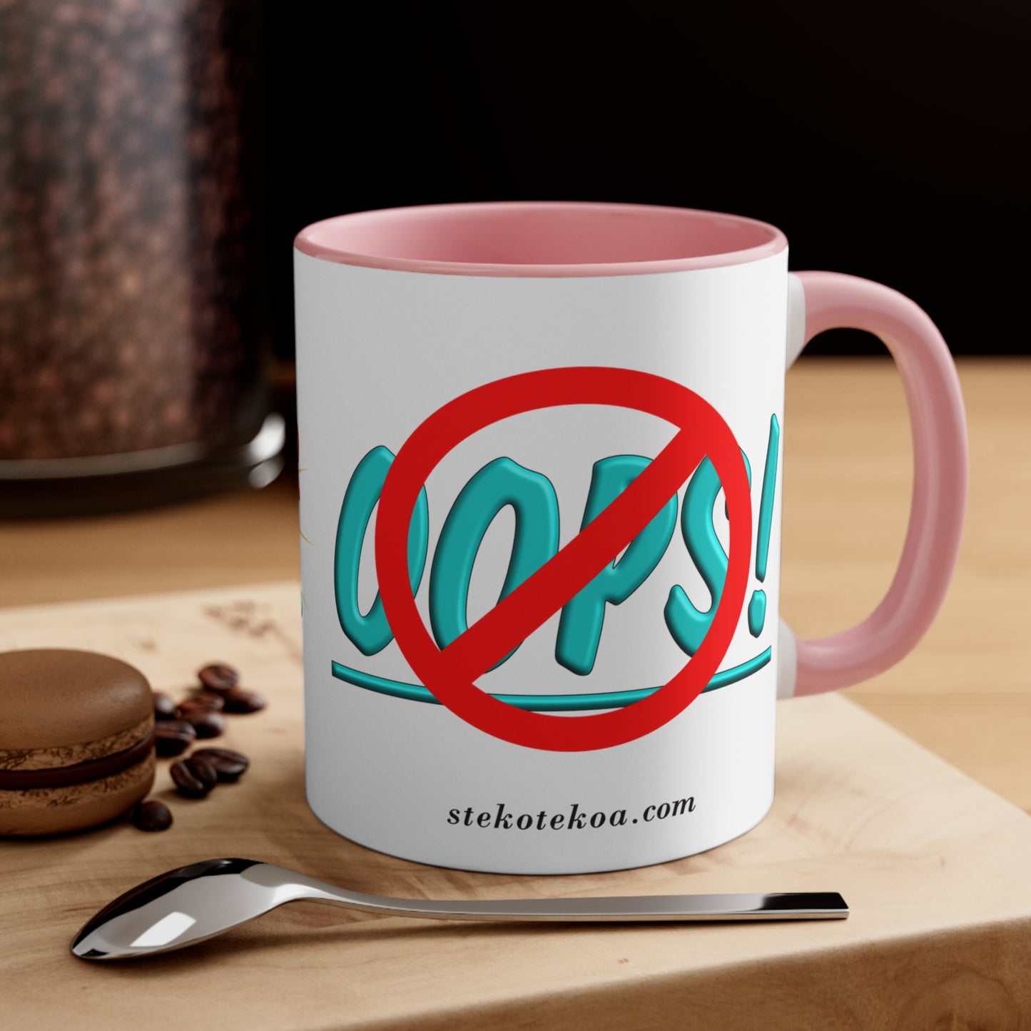 GNS - Oops - Accent Coffee Mug, 11oz