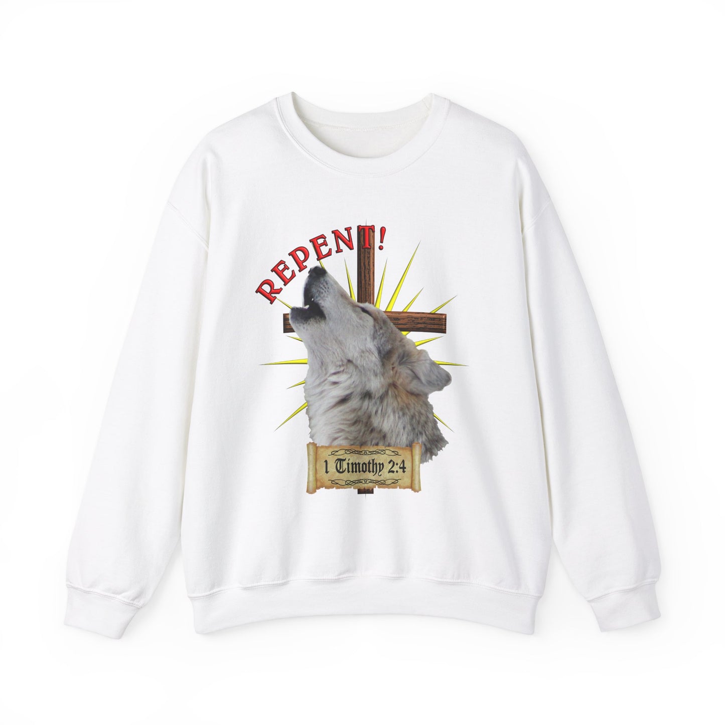 Repent - Wolf - Crewneck Sweatshirt