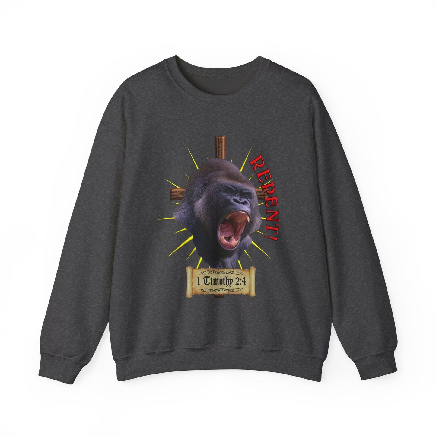 Repent - Gorilla - Crewneck Sweatshirt