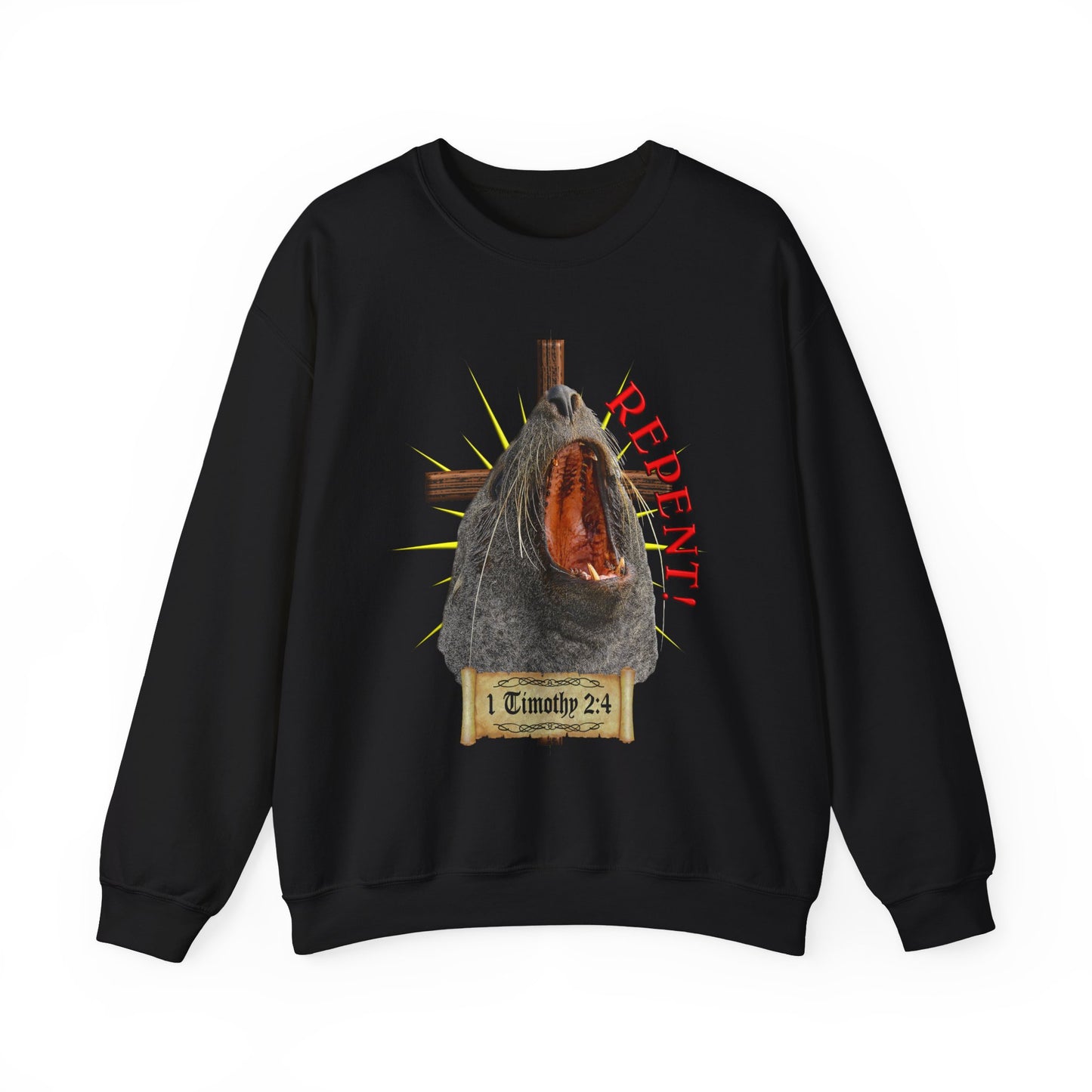 Repent - Seal - Crewneck Sweatshirt