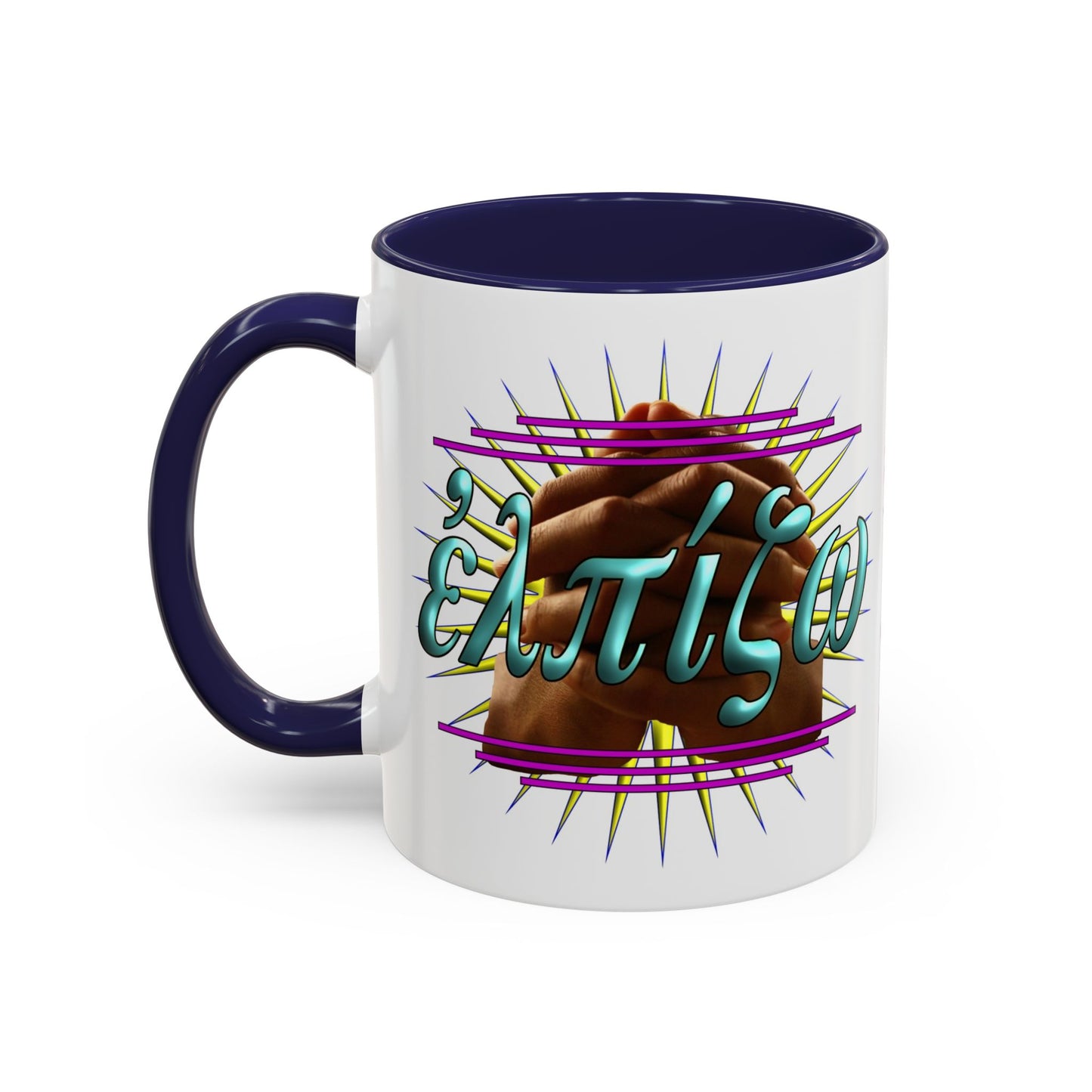In Jesus Name - Hope - Accent Coffee Mug, 11oz