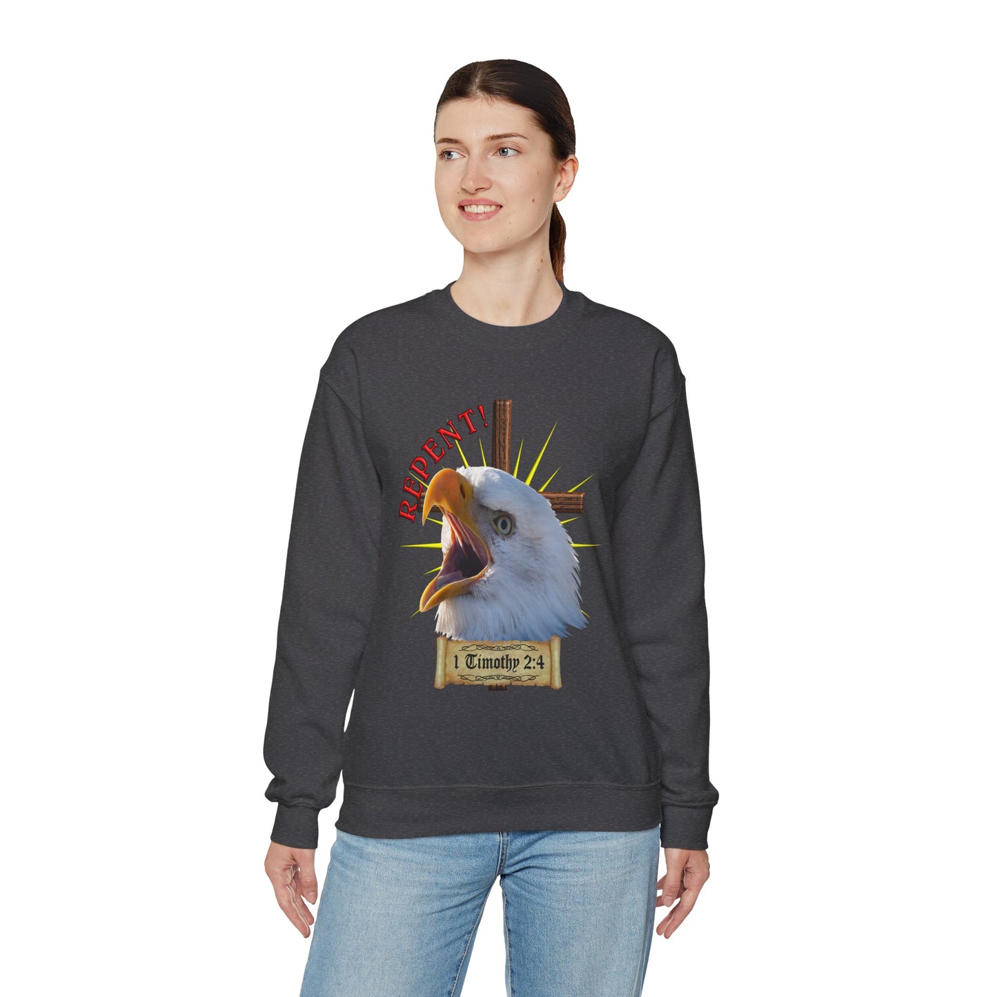 Repent - Eagle - Crewneck Sweatshirt