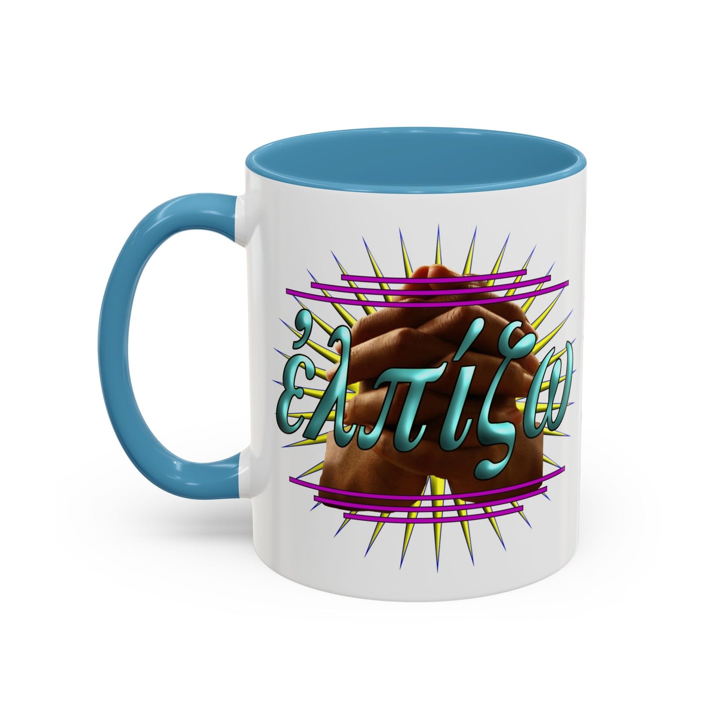 In Jesus Name - Hope - Accent Coffee Mug, 11oz