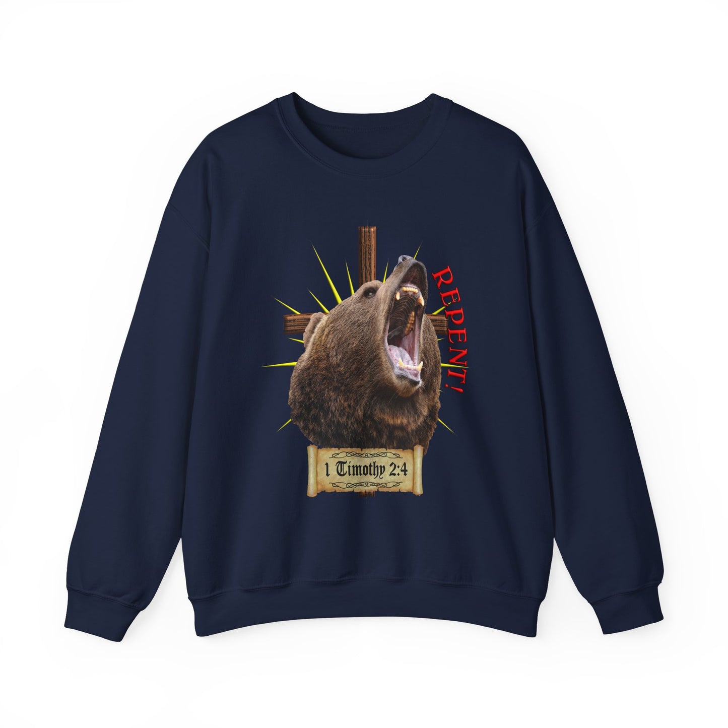 Repent - Grizzly - Crewneck Sweatshirt