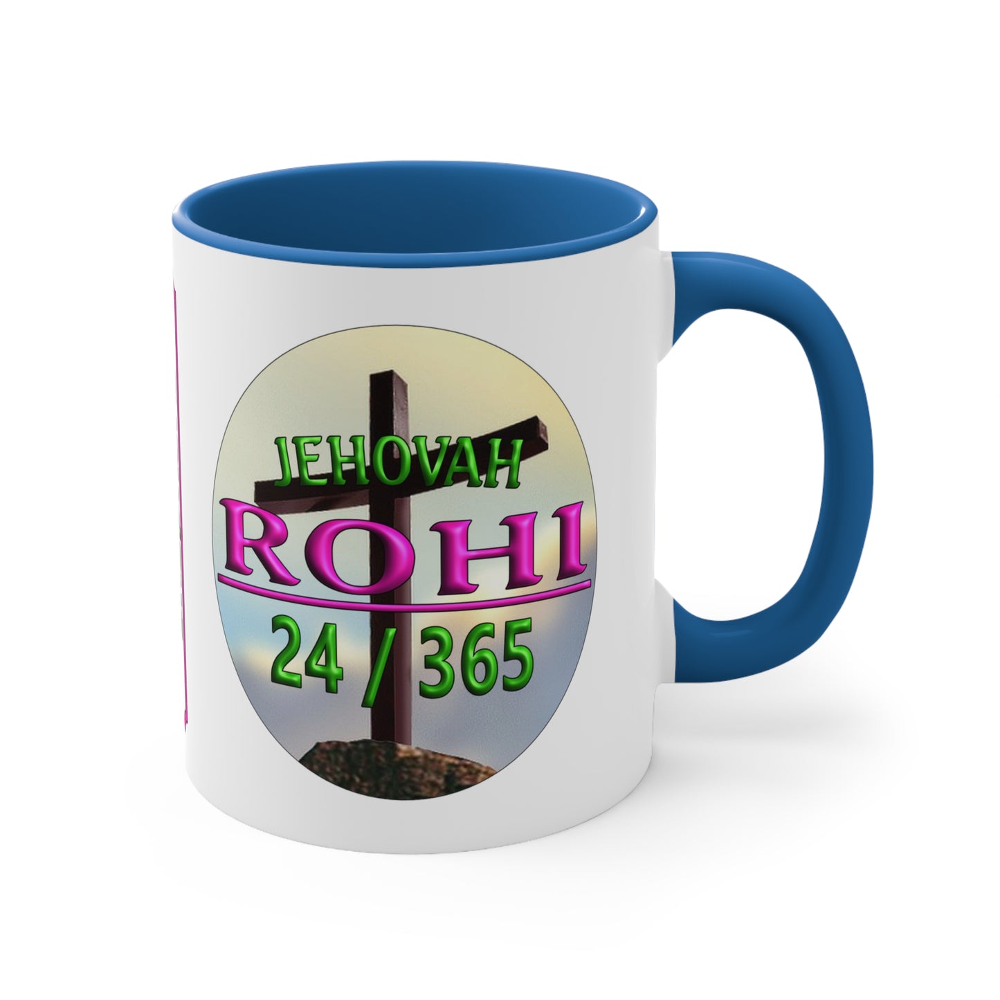 Jehovah Rohi - Accent Coffee Mug, 11oz