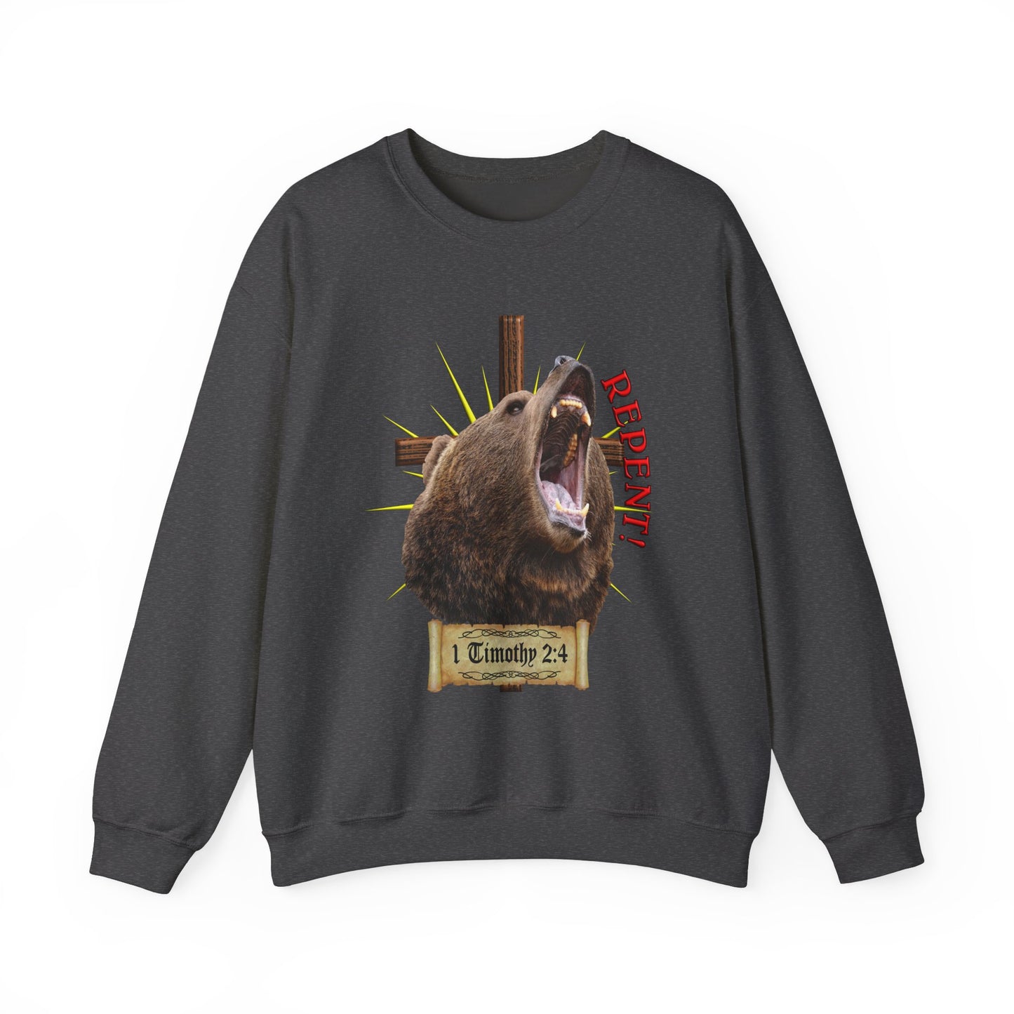 Repent - Grizzly - Crewneck Sweatshirt