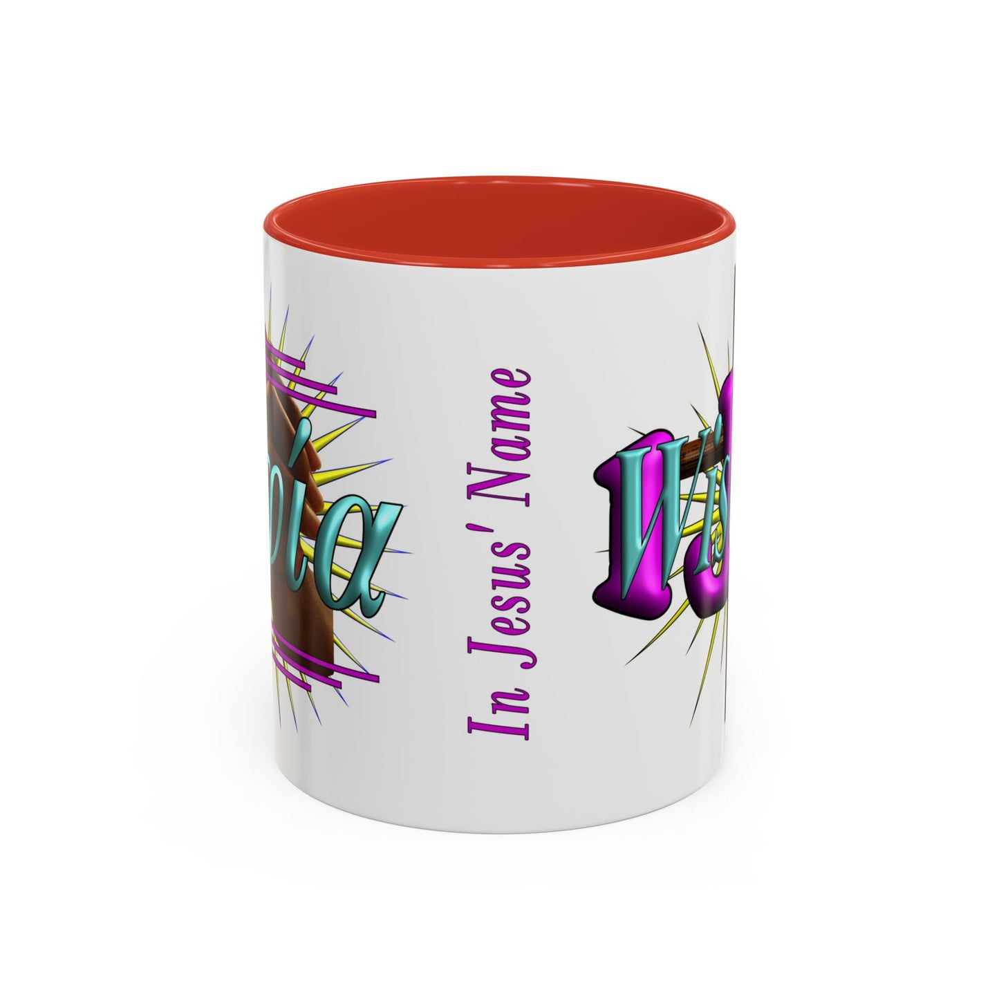 In Jesus Name - Wisdom - Accent Coffee Mug, 11oz