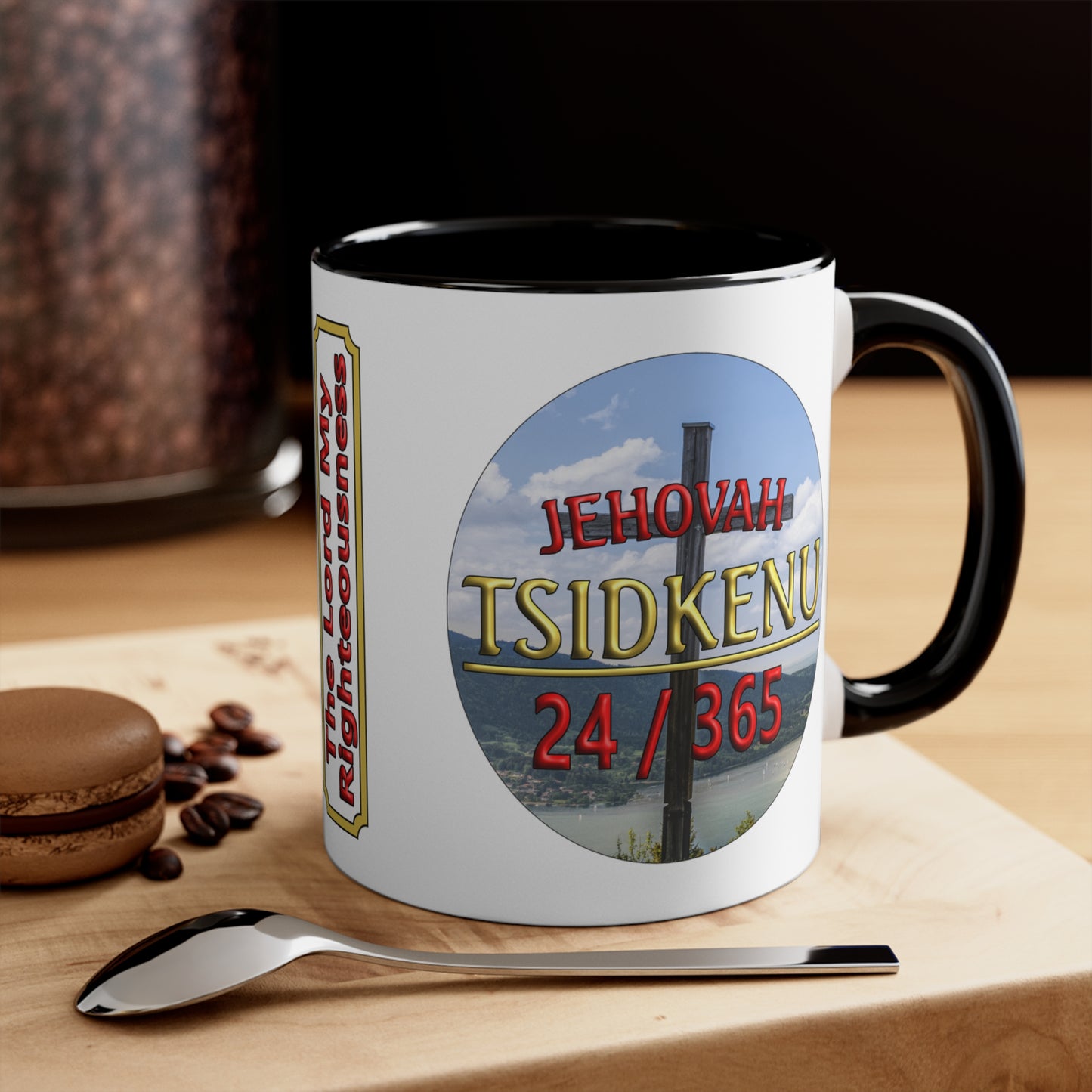 Jehovah Tsidkenu - Accent Coffee Mug, 11oz