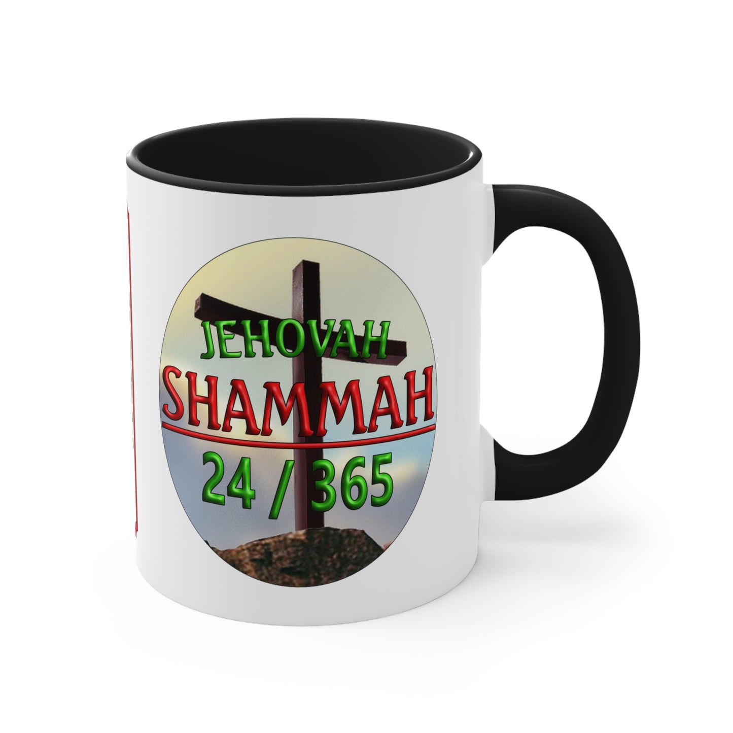 Jehovah Shammah - Accent Coffee Mug, 11oz