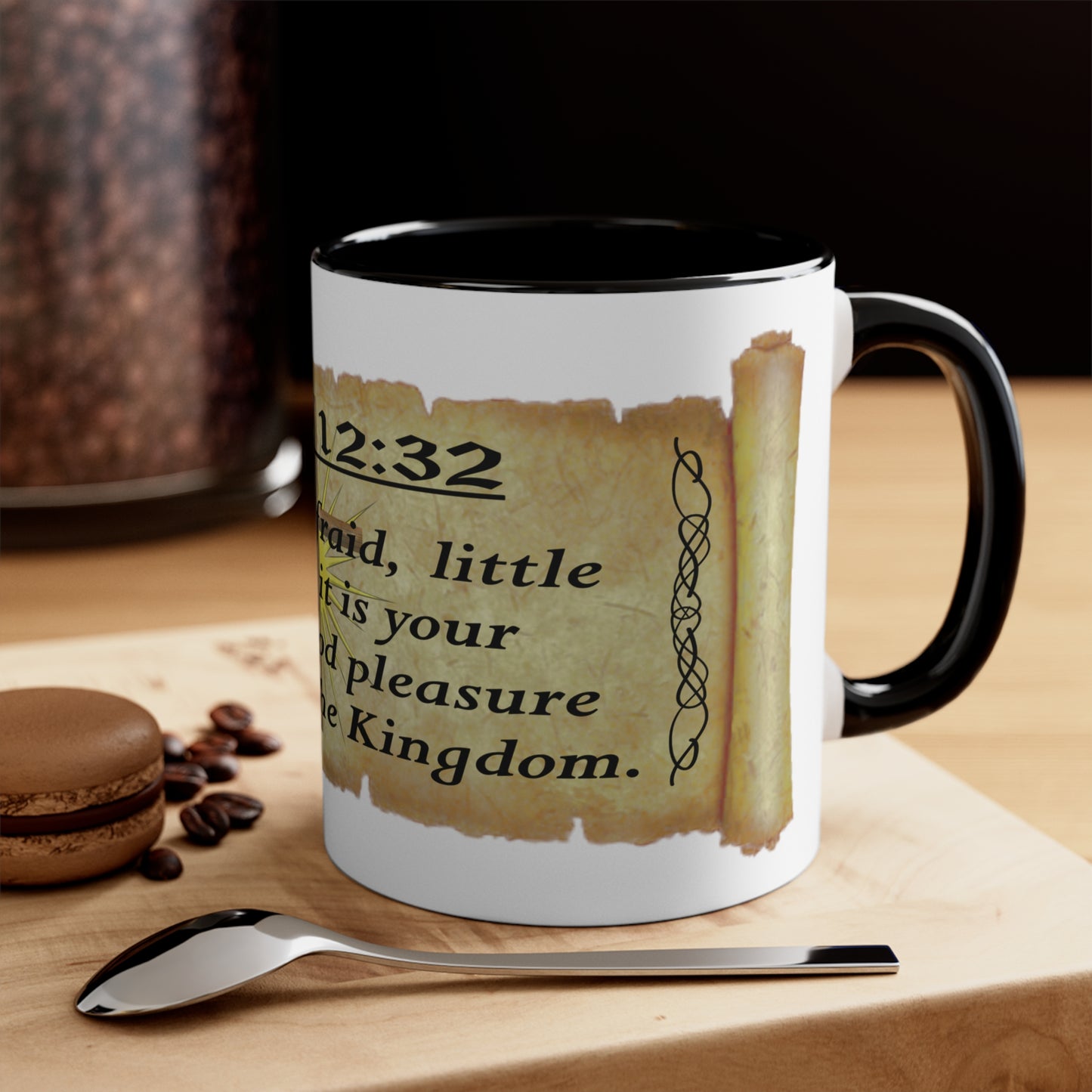 Verses - Luke 12:32 - Accent Coffee Mug, 11oz