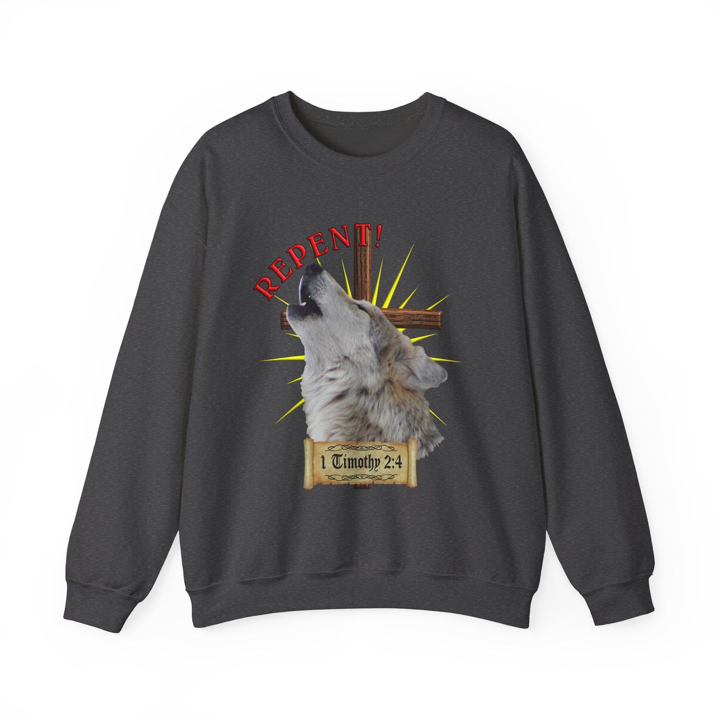 Repent - Wolf - Crewneck Sweatshirt